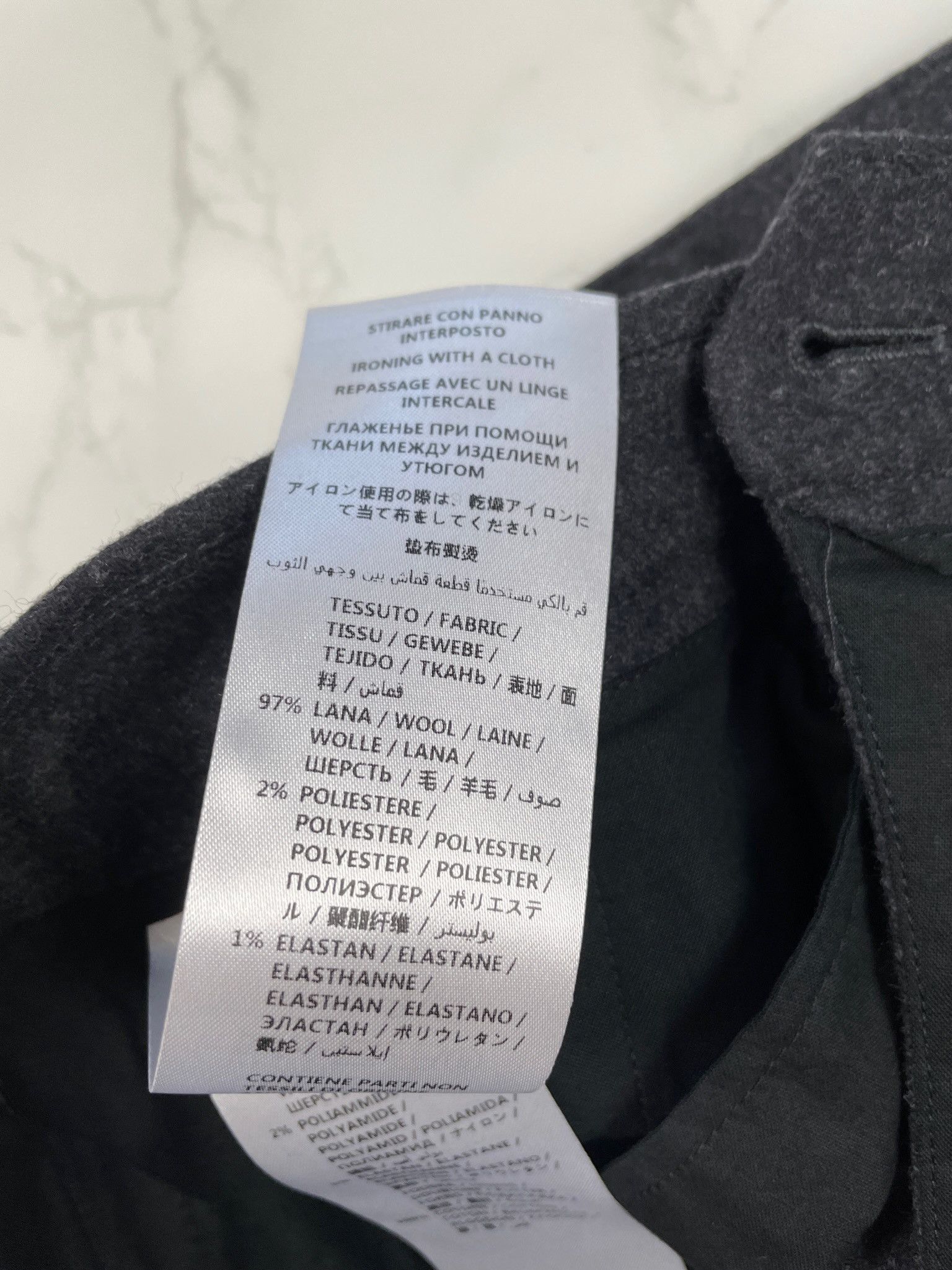 Gucci 🔥70% OFF🔥 Gucci Grey Wool Riding Casual Pants Size US 32 / EU 48 - 12 Thumbnail