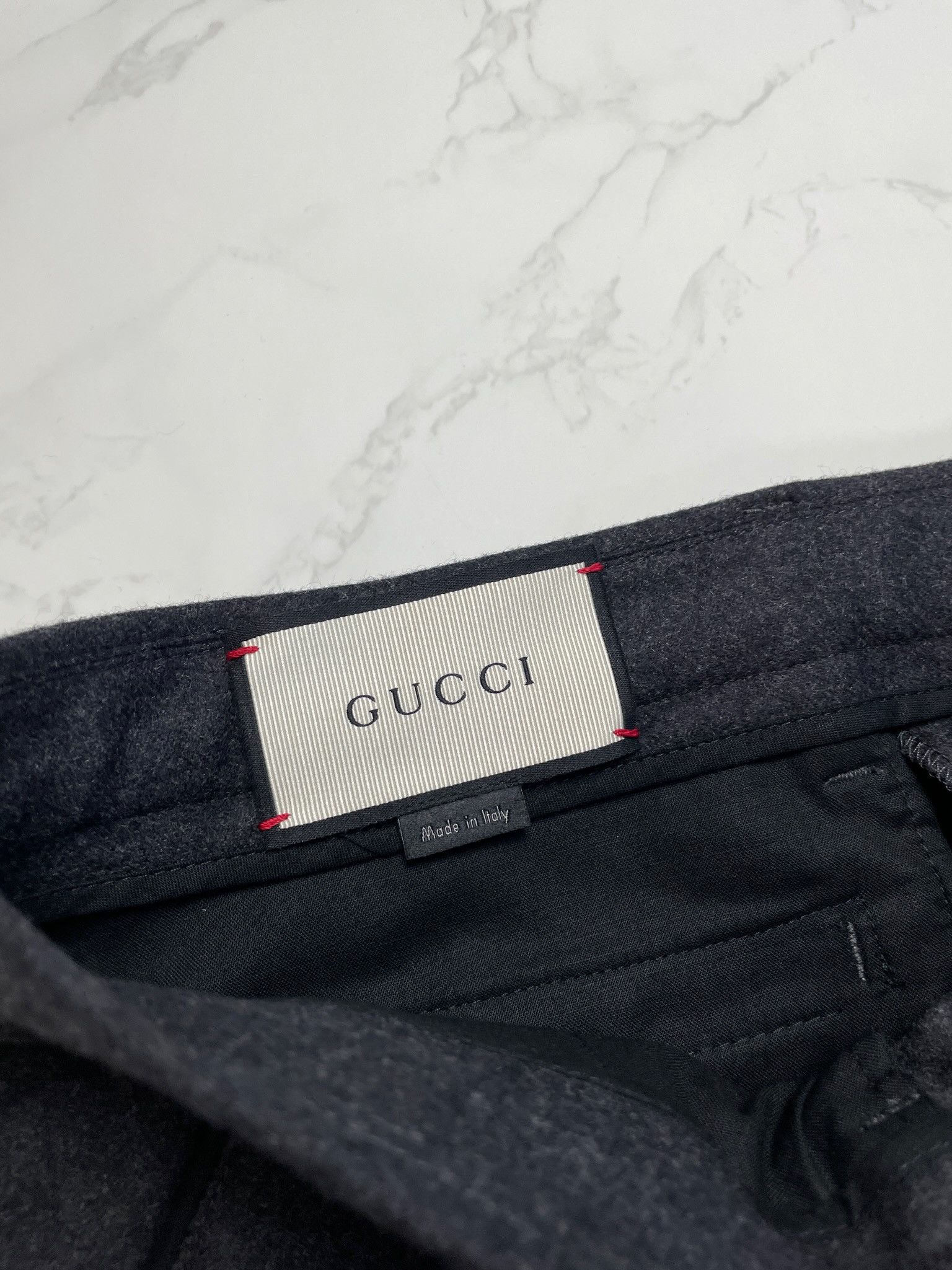 Gucci 🔥70% OFF🔥 Gucci Grey Wool Riding Casual Pants Size US 32 / EU 48 - 10 Thumbnail