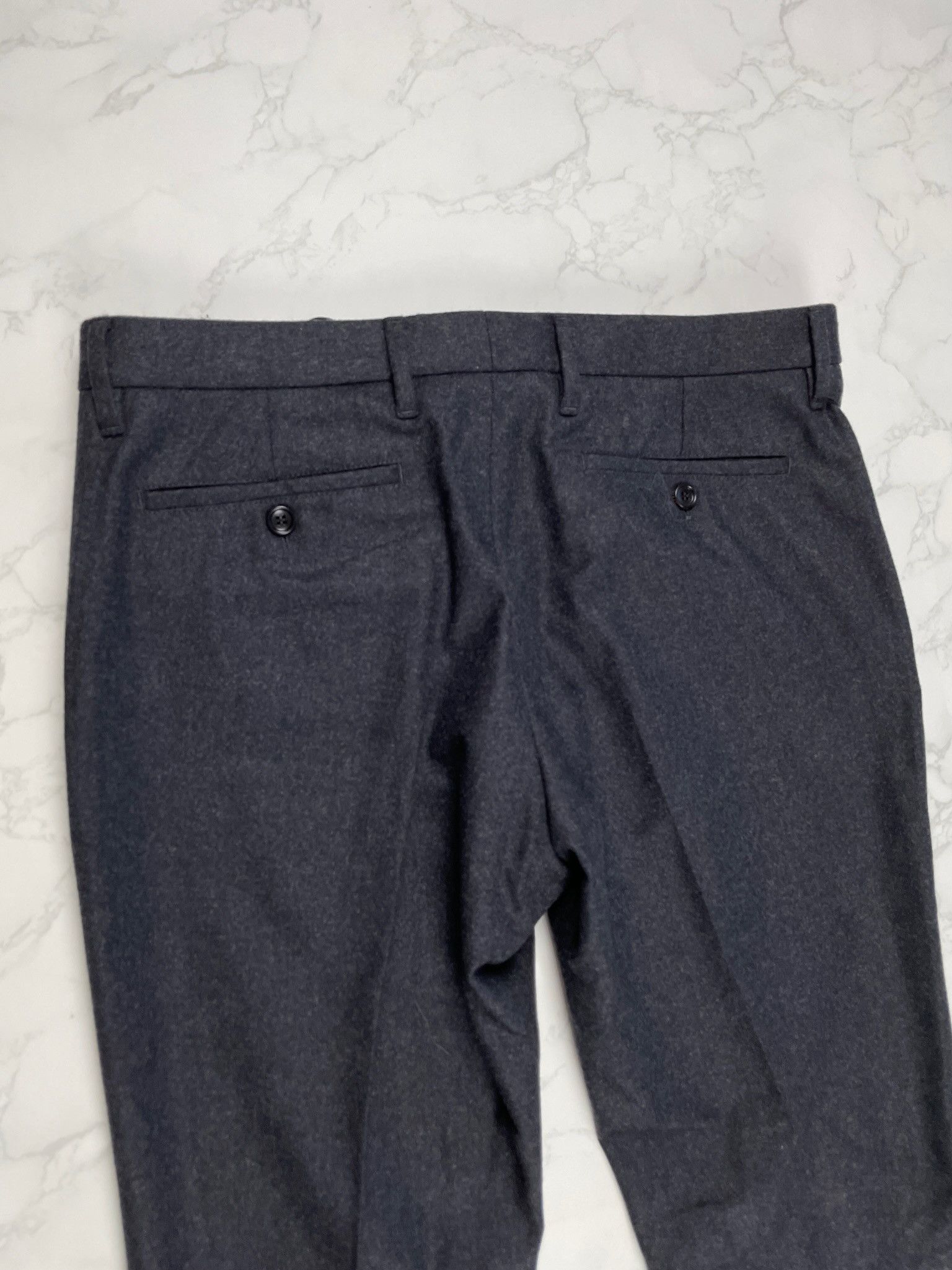 Gucci 🔥70% OFF🔥 Gucci Grey Wool Riding Casual Pants Size US 32 / EU 48 - 14 Thumbnail