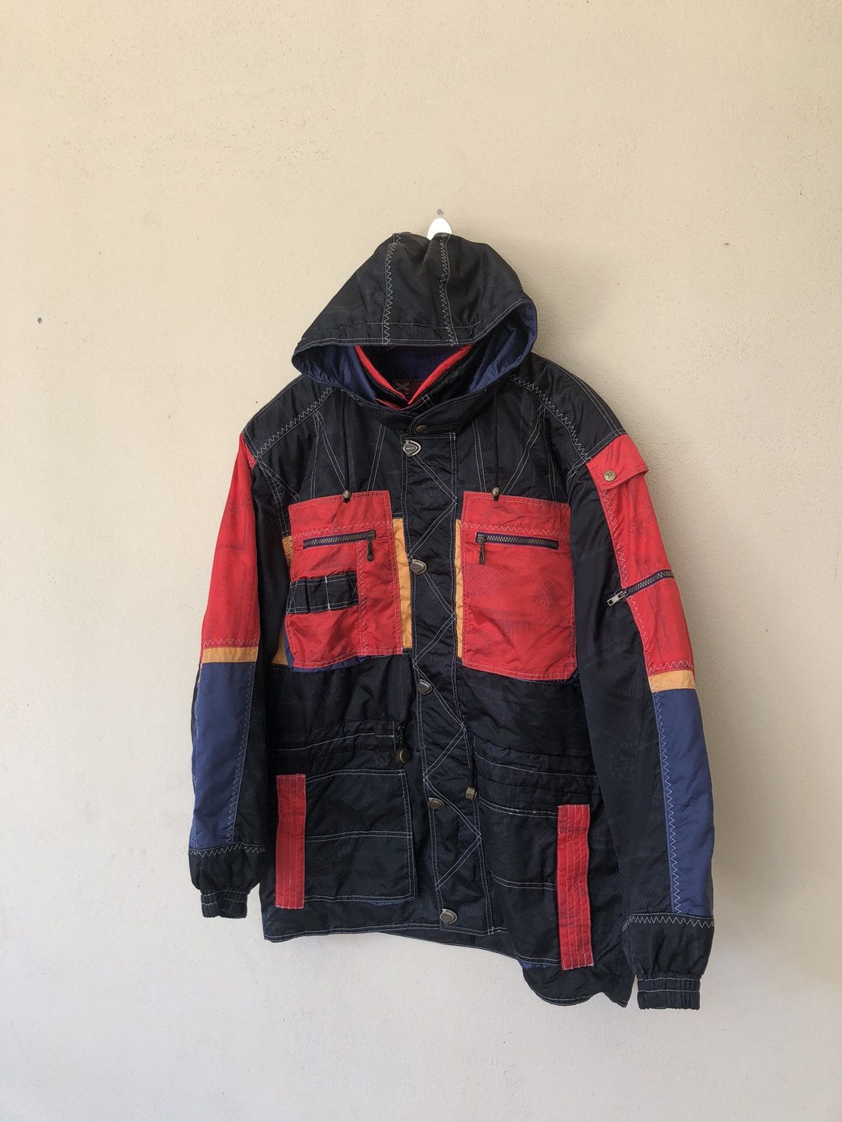 Vintage Vintage Windex Funky Ski Jacket Size US L / EU 52-54 / 3 - 2 Thumbnail