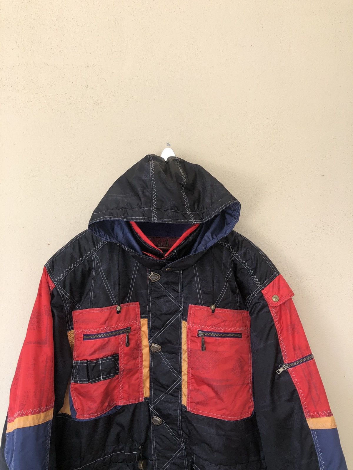 Vintage Vintage Windex Funky Ski Jacket Size US L / EU 52-54 / 3 - 3 Thumbnail