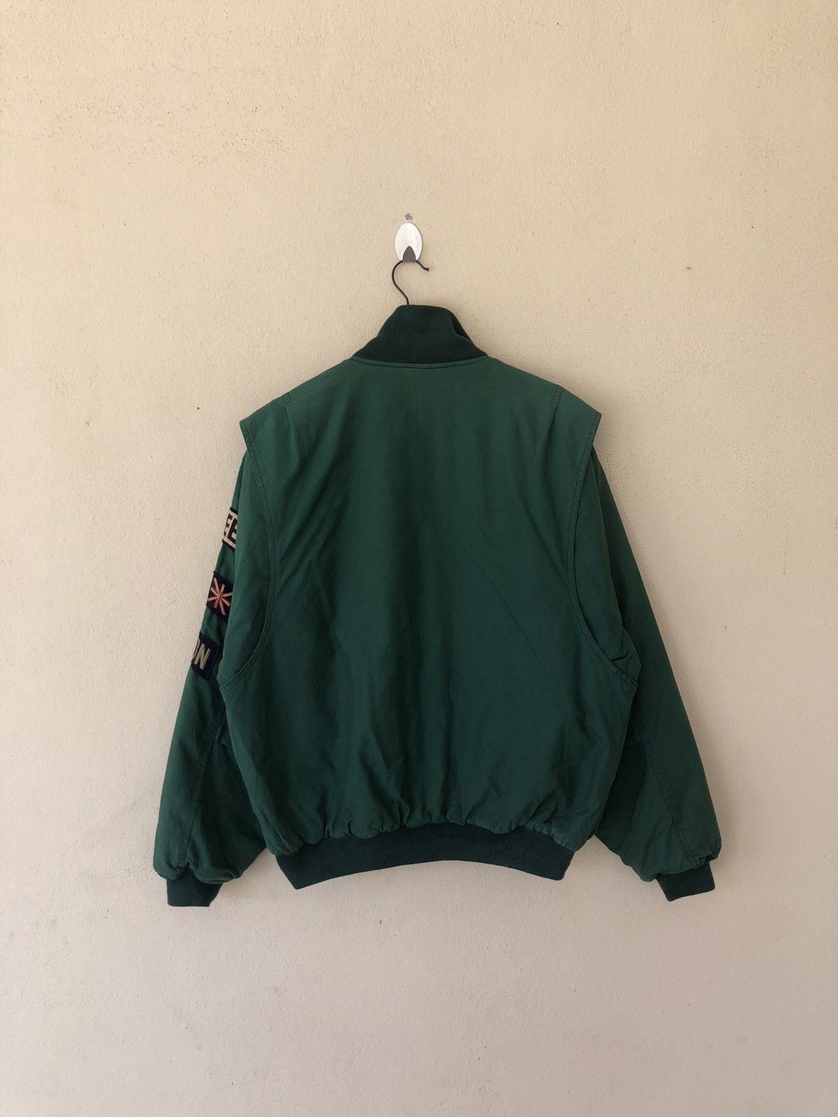 Godspeed Vintage Godspeed GB Champion Racing Bomber Jacket Size US L / EU 52-54 / 3 - 7 Thumbnail