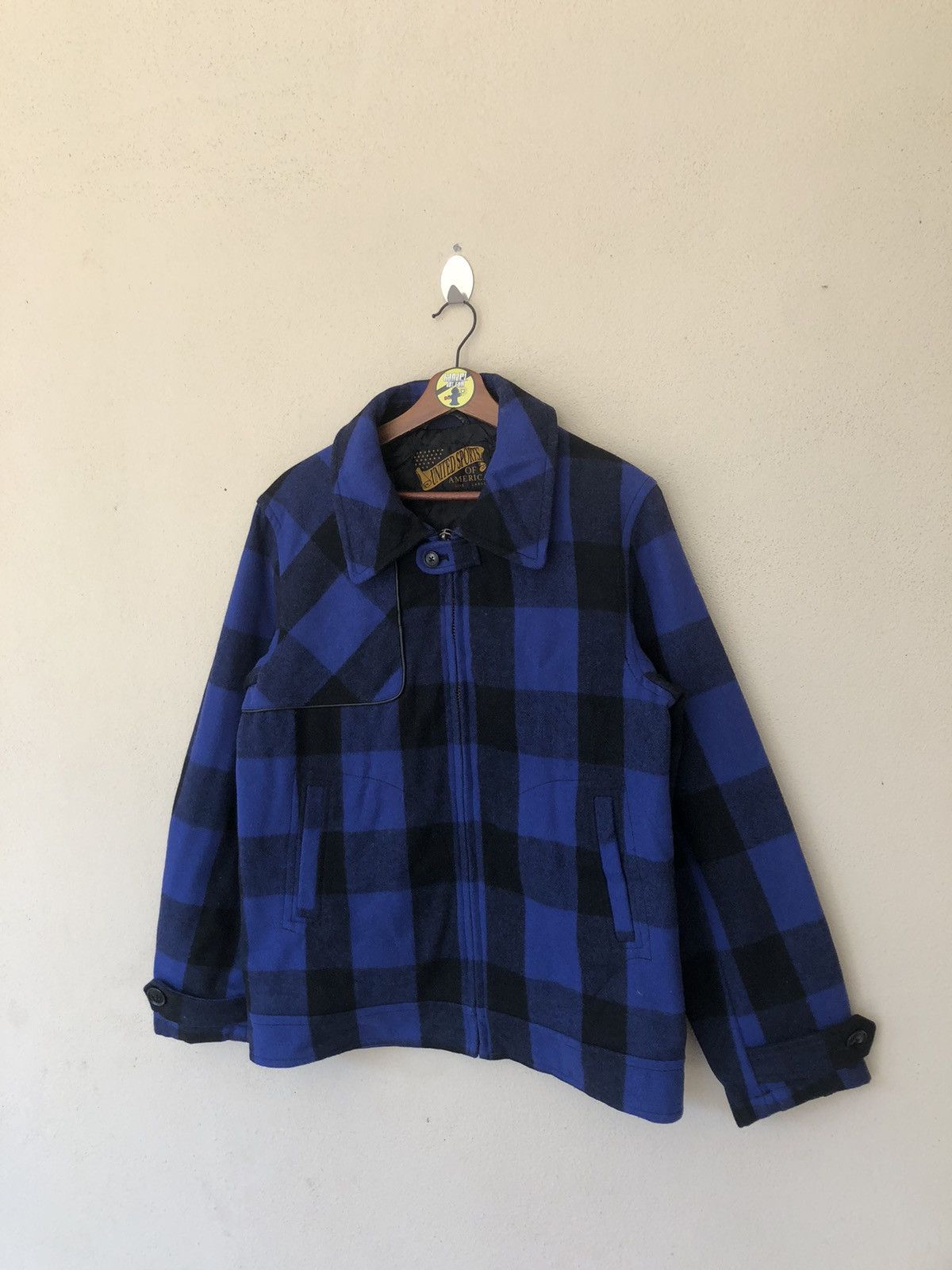 Flannel × Vintage United Sports of America Tartan Flannel Jacket Size US L / EU 52-54 / 3 - 2 Thumbnail