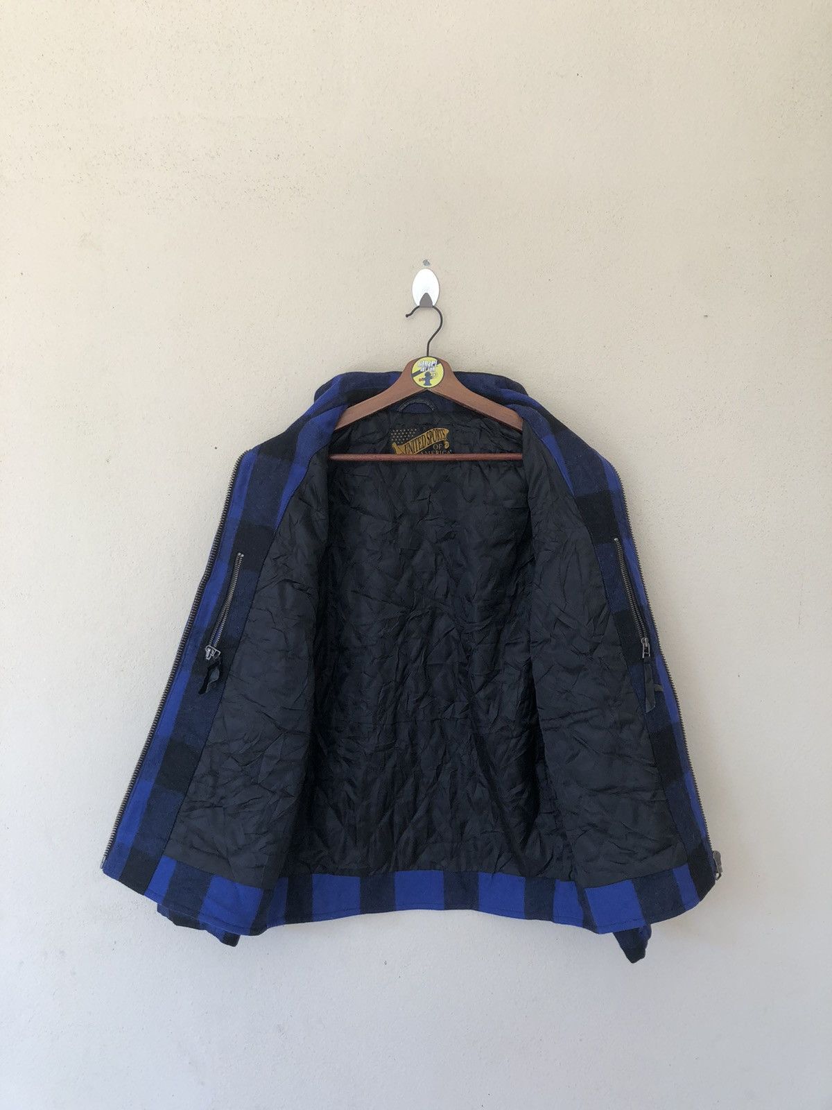 Flannel × Vintage United Sports of America Tartan Flannel Jacket Size US L / EU 52-54 / 3 - 9 Thumbnail