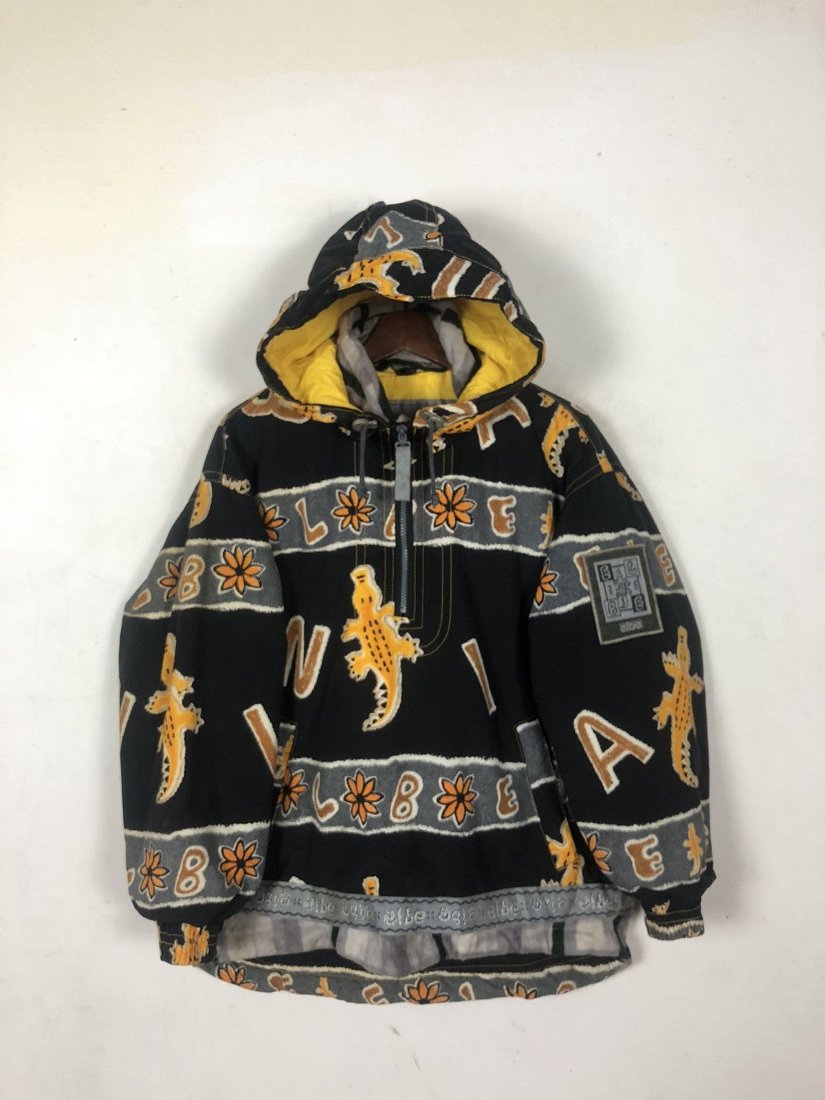 Japanese Brand Vintage Elbe Crocodile Anorak Jacket Made in Japan Size US M / EU 48-50 / 2 - 2 Thumbnail