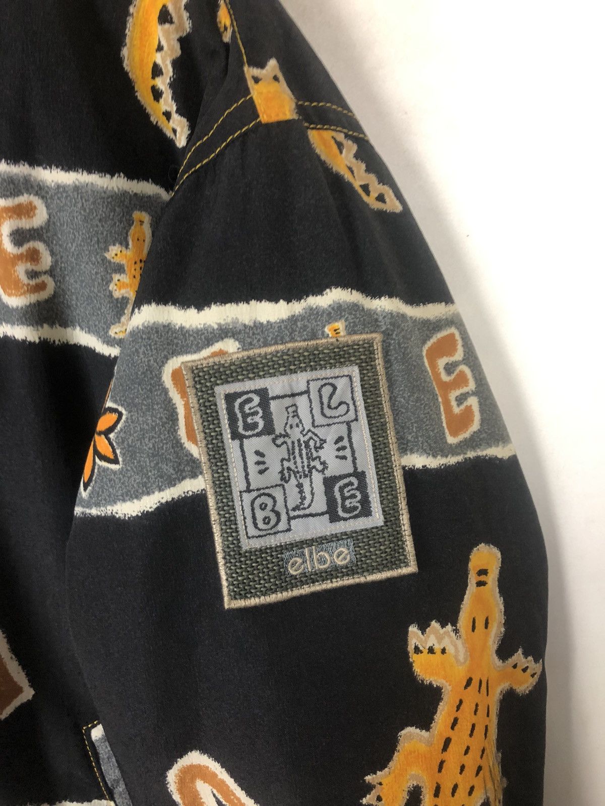 Japanese Brand Vintage Elbe Crocodile Anorak Jacket Made in Japan Size US M / EU 48-50 / 2 - 9 Thumbnail
