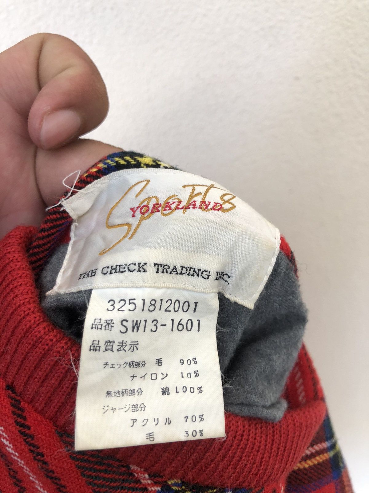 Japanese Brand × Vintage Vintage Yorkland Sports Tartan Jacket Size US M / EU 48-50 / 2 - 7 Thumbnail