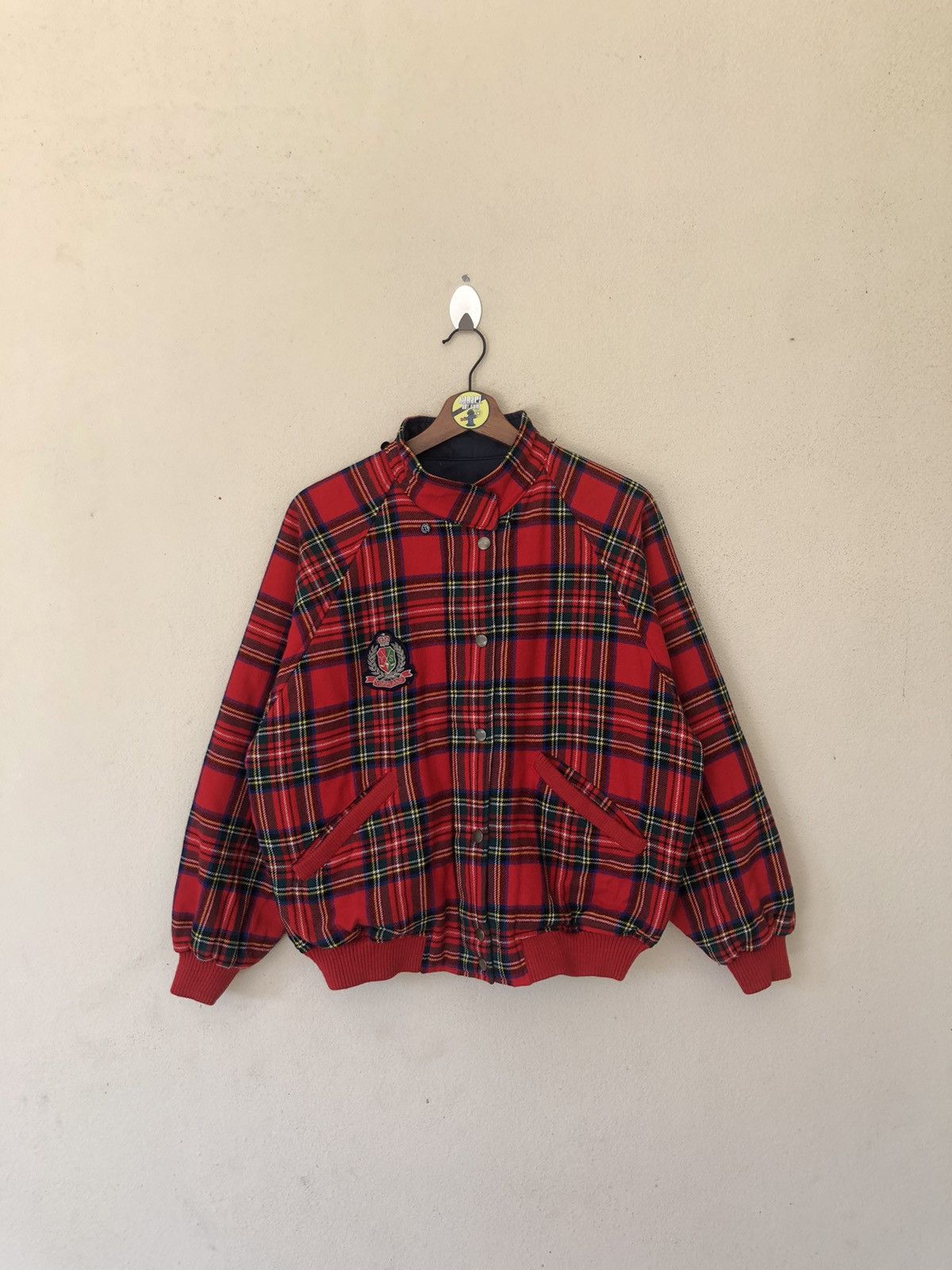 Japanese Brand × Vintage Vintage Yorkland Sports Tartan Jacket Size US M / EU 48-50 / 2 - 1 Thumbnail