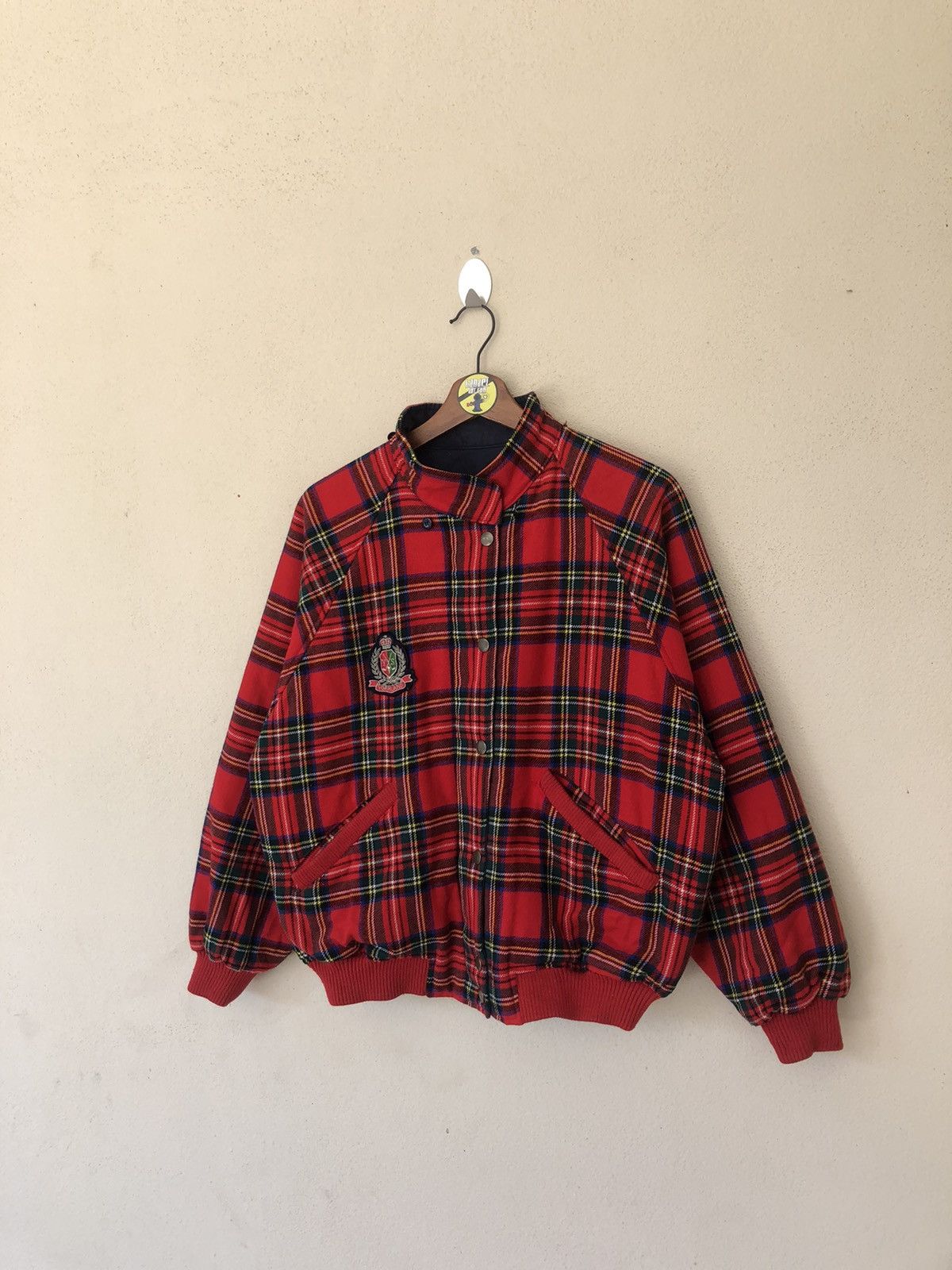 Japanese Brand × Vintage Vintage Yorkland Sports Tartan Jacket Size US M / EU 48-50 / 2 - 2 Thumbnail