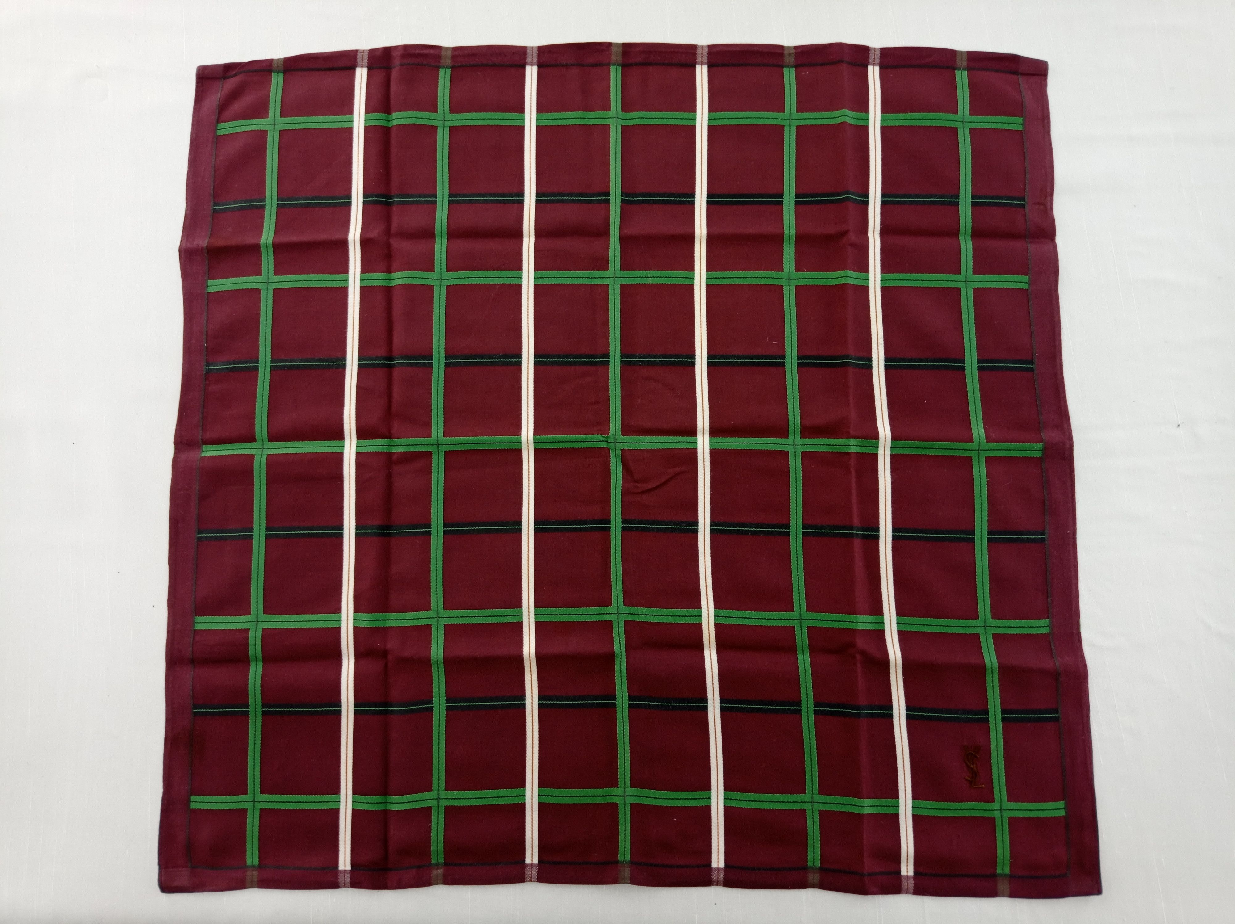 Vintage × Yves Saint Laurent Vintage Yves Saint Laurent Handkerchief / Neckwear / Bandana Size ONE SIZE - 3 Thumbnail