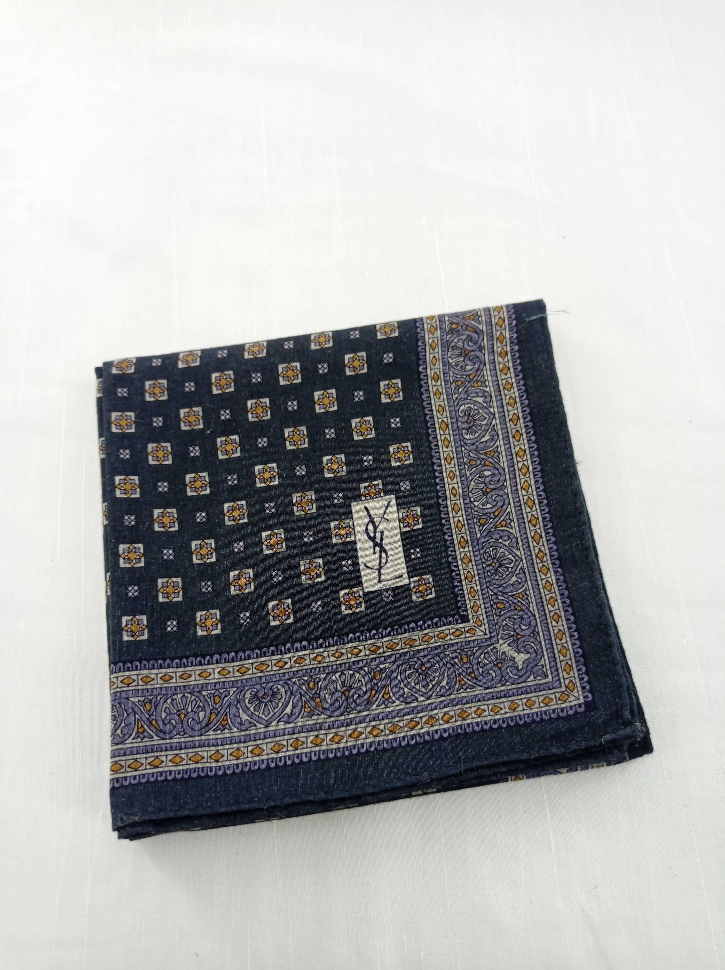 Yves Saint Laurent Vintage Yves Saint Laurent Handkerchief / Neckwear / Bandana Size ONE SIZE - 3 Thumbnail