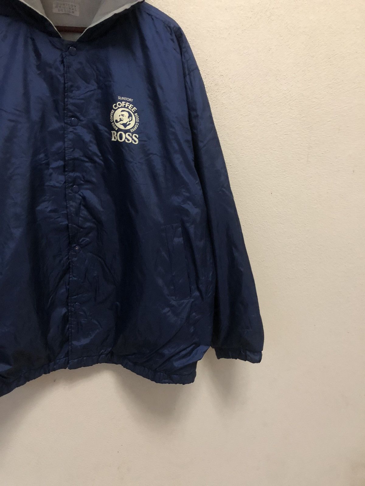 Vintage Vintage Suntory Boss Coffee Big Logos Coach Jacket Size US L / EU 52-54 / 3 - 8 Thumbnail