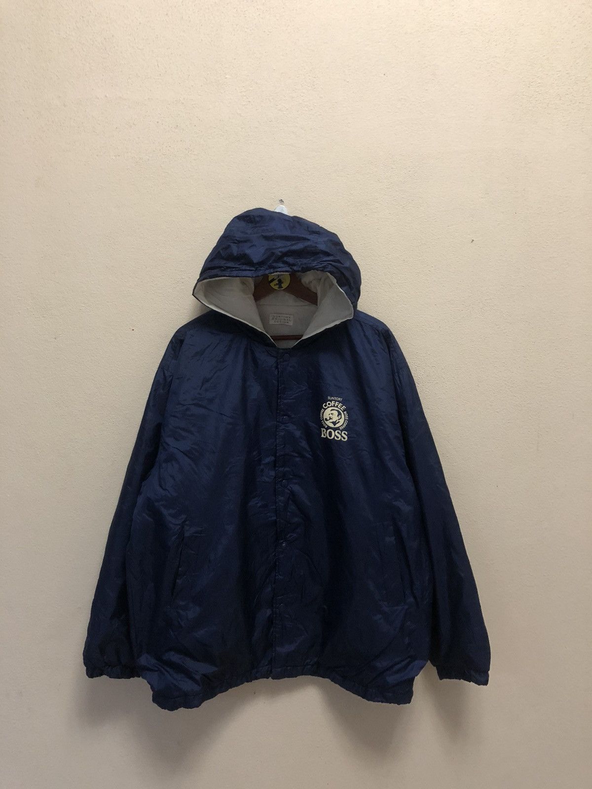 Vintage Vintage Suntory Boss Coffee Big Logos Coach Jacket Size US L / EU 52-54 / 3 - 5 Thumbnail