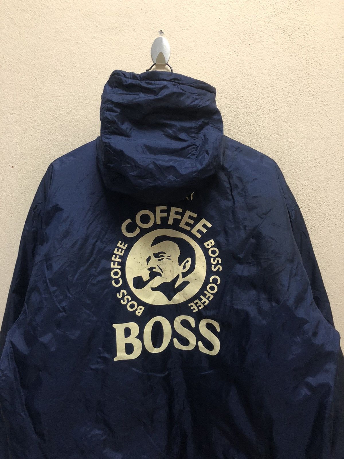 Vintage Vintage Suntory Boss Coffee Big Logos Coach Jacket Size US L / EU 52-54 / 3 - 4 Thumbnail