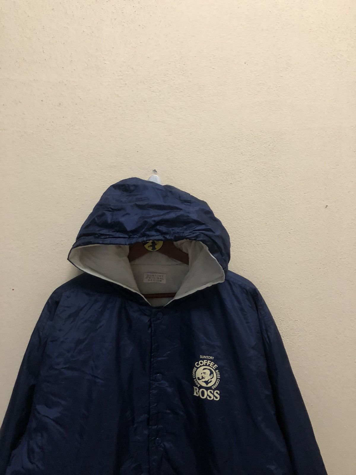 Vintage Vintage Suntory Boss Coffee Big Logos Coach Jacket Size US L / EU 52-54 / 3 - 7 Thumbnail