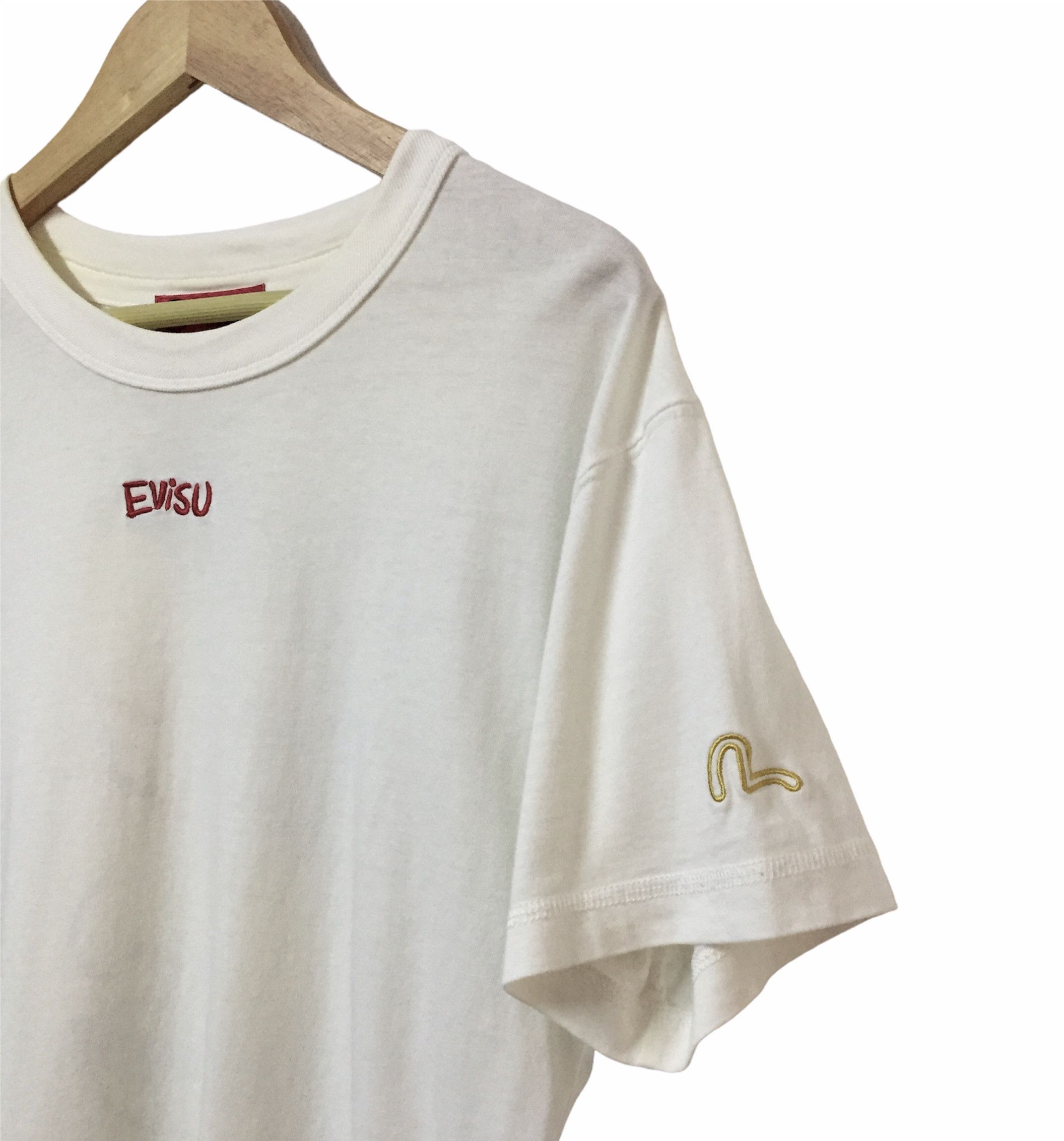 Evisu × Japanese Brand EVISU YAMANE JAPANESE BRAND DENIM BIG LOGO TSHIRT Size US M / EU 48-50 / 2 - 4 Thumbnail