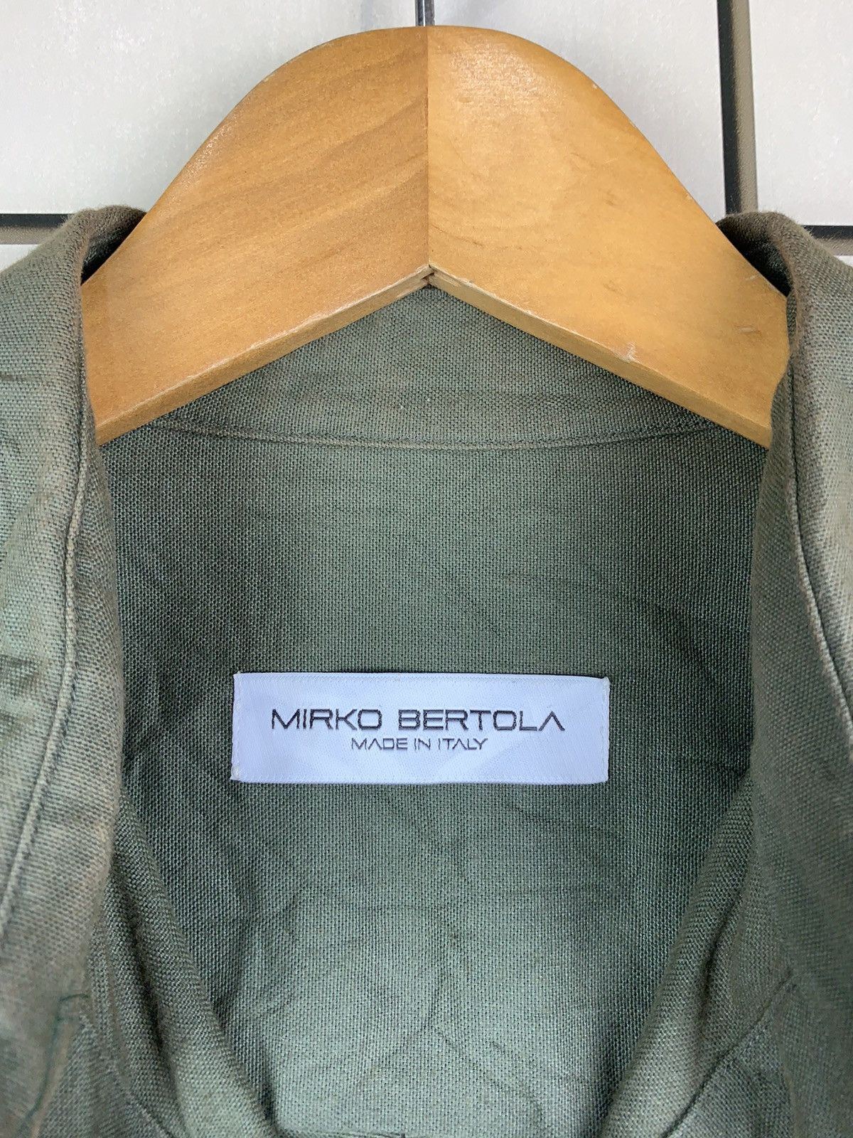 Other Vintage Italian Designer Mirco Bertola Army Design Size US M / EU 48-50 / 2 - 18 Thumbnail