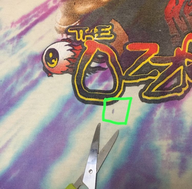 Band Tees VINTAGE 90s BLACK SABBATH OZZ FEST TIE DYE METAL BAND TSHIRT Size US XL / EU 56 / 4 - 6 Thumbnail