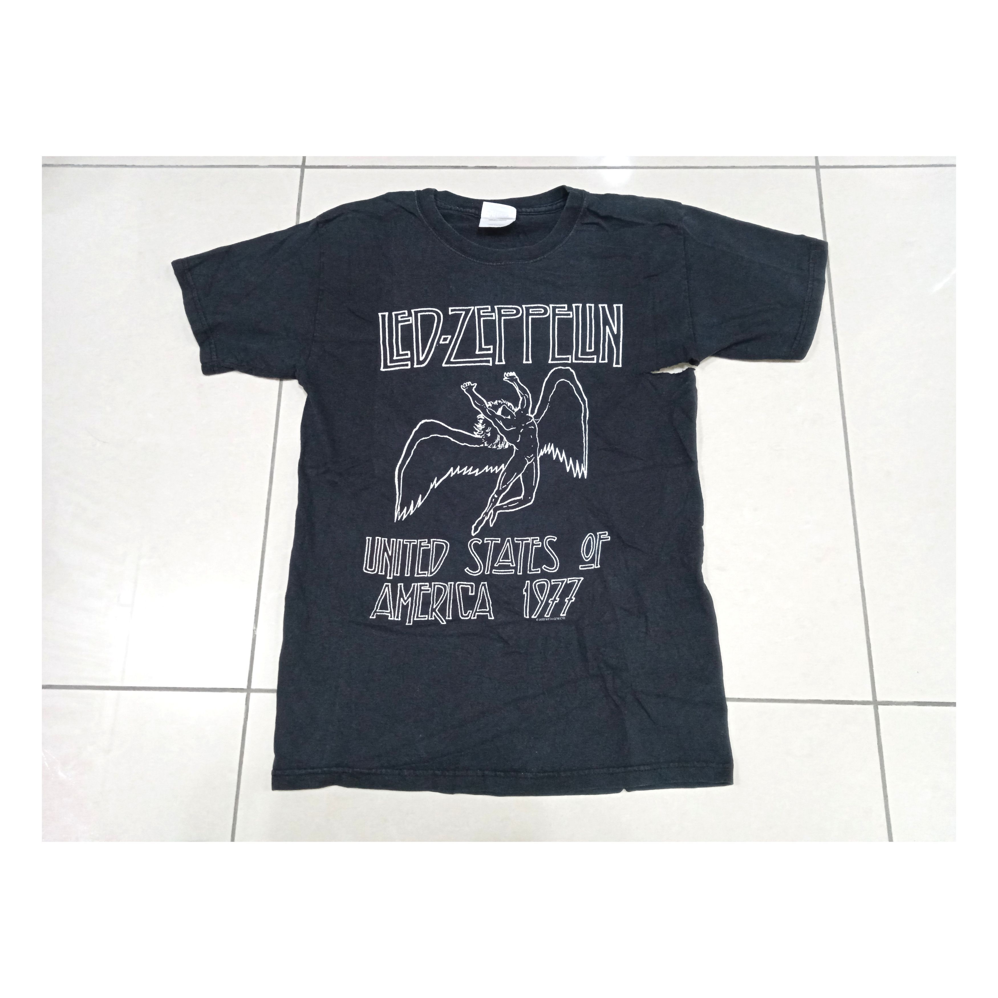 Band Tees × Vintage Distressed 2000s Led Zeppelin 2003 T shirt Thrashed Size US S / EU 44-46 / 1 - 1 Thumbnail