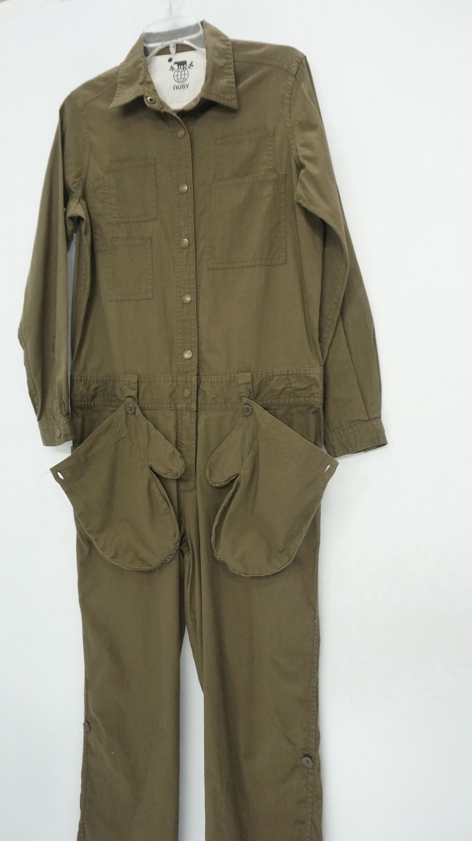Japanese Brand 💥 Dope Rare Japanese NUSY Lightweight cotton Coverall Size US 34 / EU 50 - 2 Thumbnail