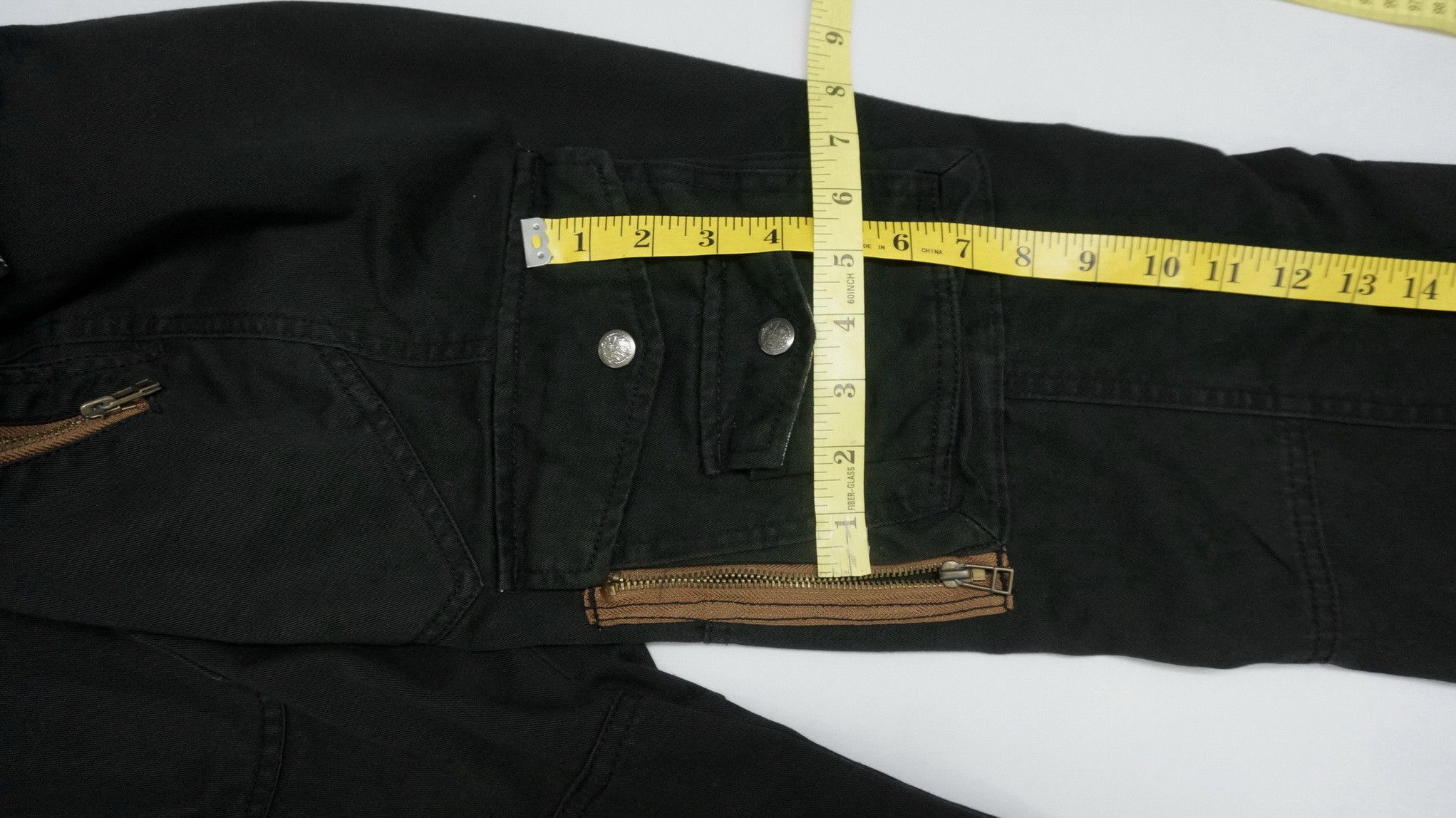 Japanese Brand Japanese Brand Multipocket Tactical Black Cargo Pants Size US 29 - 18 Thumbnail