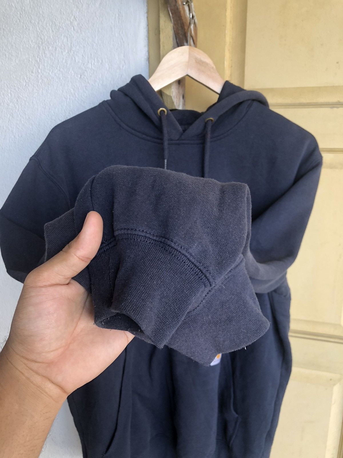 Carhartt Vintage Carhartt Faded Blue Sweatshirt Hoodie Size US M / EU 48-50 / 2 - 7 Thumbnail