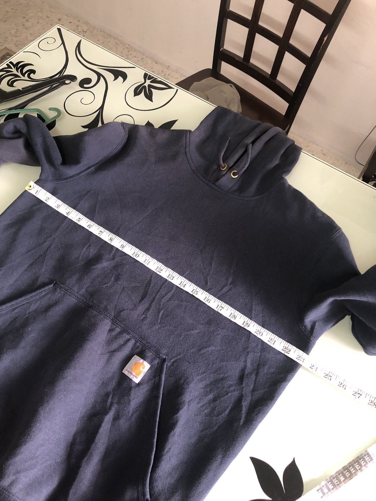 Carhartt Vintage Carhartt Faded Blue Sweatshirt Hoodie Size US M / EU 48-50 / 2 - 16 Thumbnail