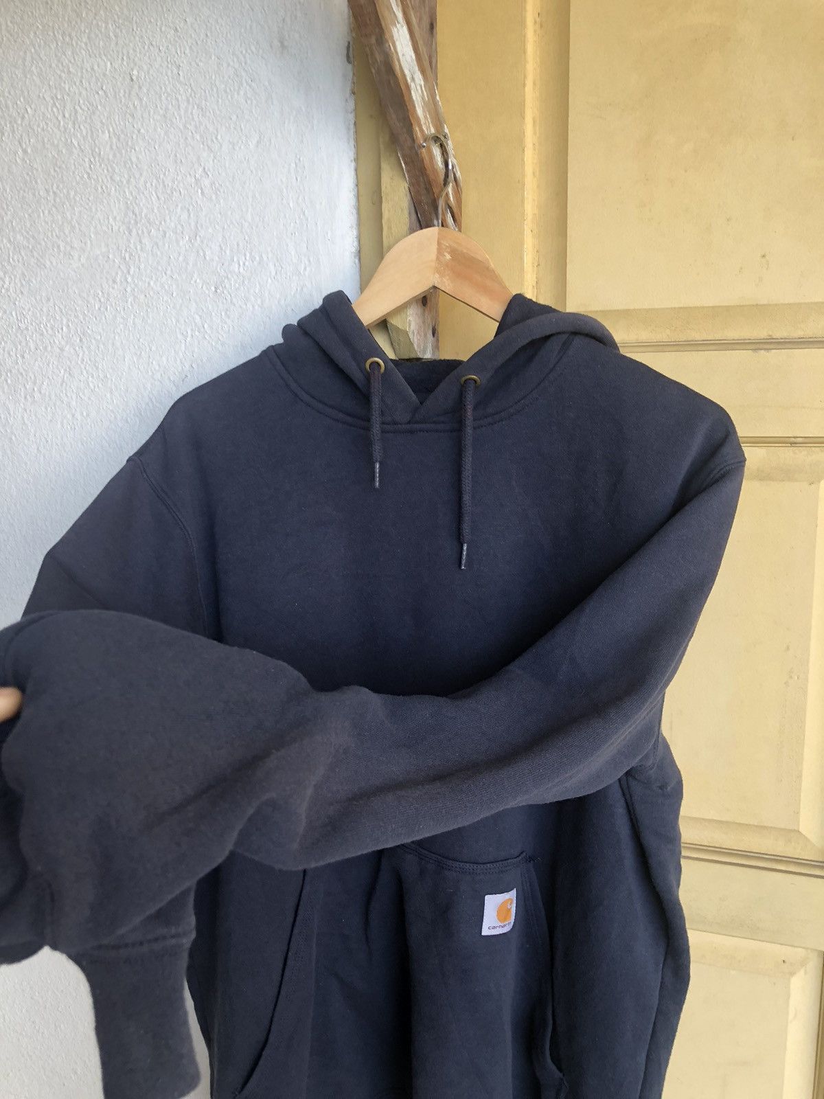 Carhartt Vintage Carhartt Faded Blue Sweatshirt Hoodie Size US M / EU 48-50 / 2 - 8 Thumbnail