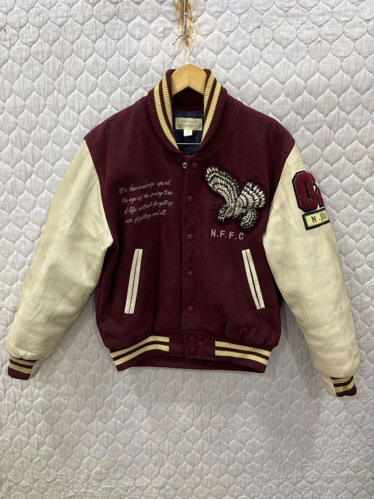 Japanese Brand (Xxx). 🔥🔥🔥STEALS JAPANESE WILD FELLOWS VARSITY JACKET Size US M / EU 48-50 / 2 - 4 Thumbnail