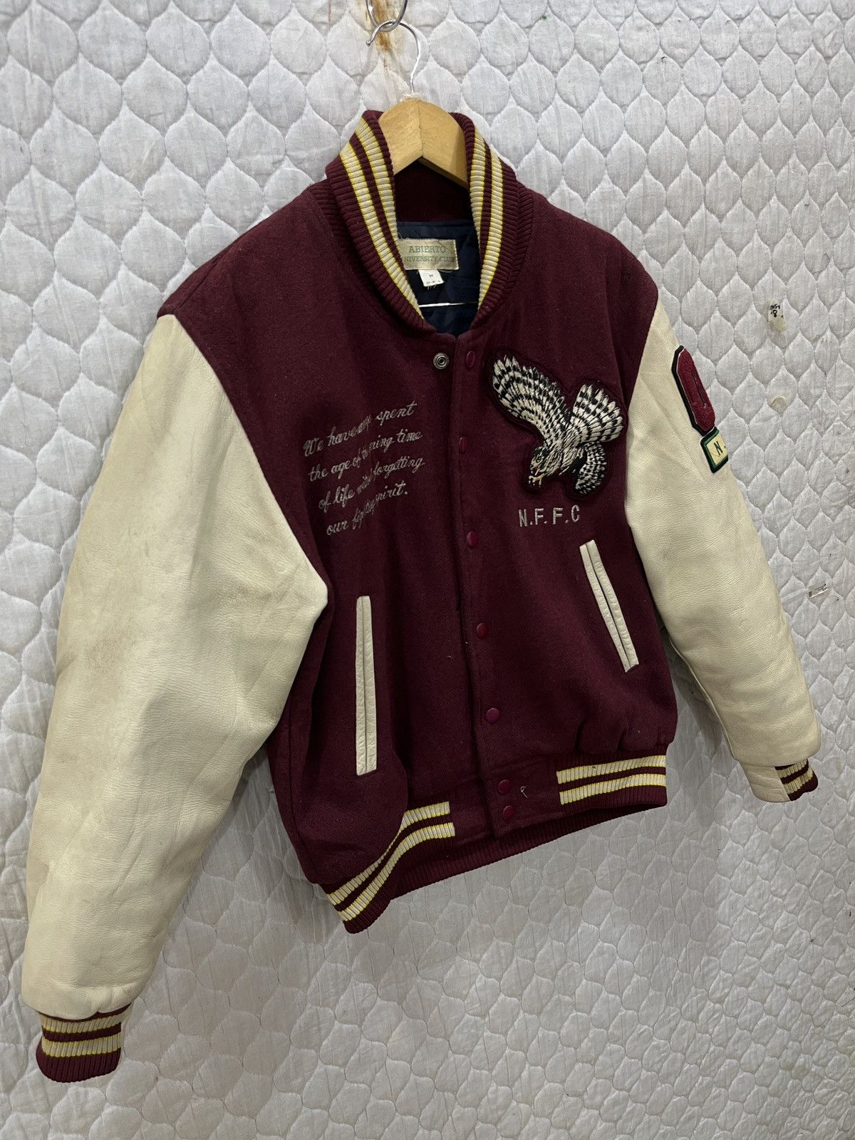 Japanese Brand (Xxx). 🔥🔥🔥STEALS JAPANESE WILD FELLOWS VARSITY JACKET Size US M / EU 48-50 / 2 - 6 Thumbnail