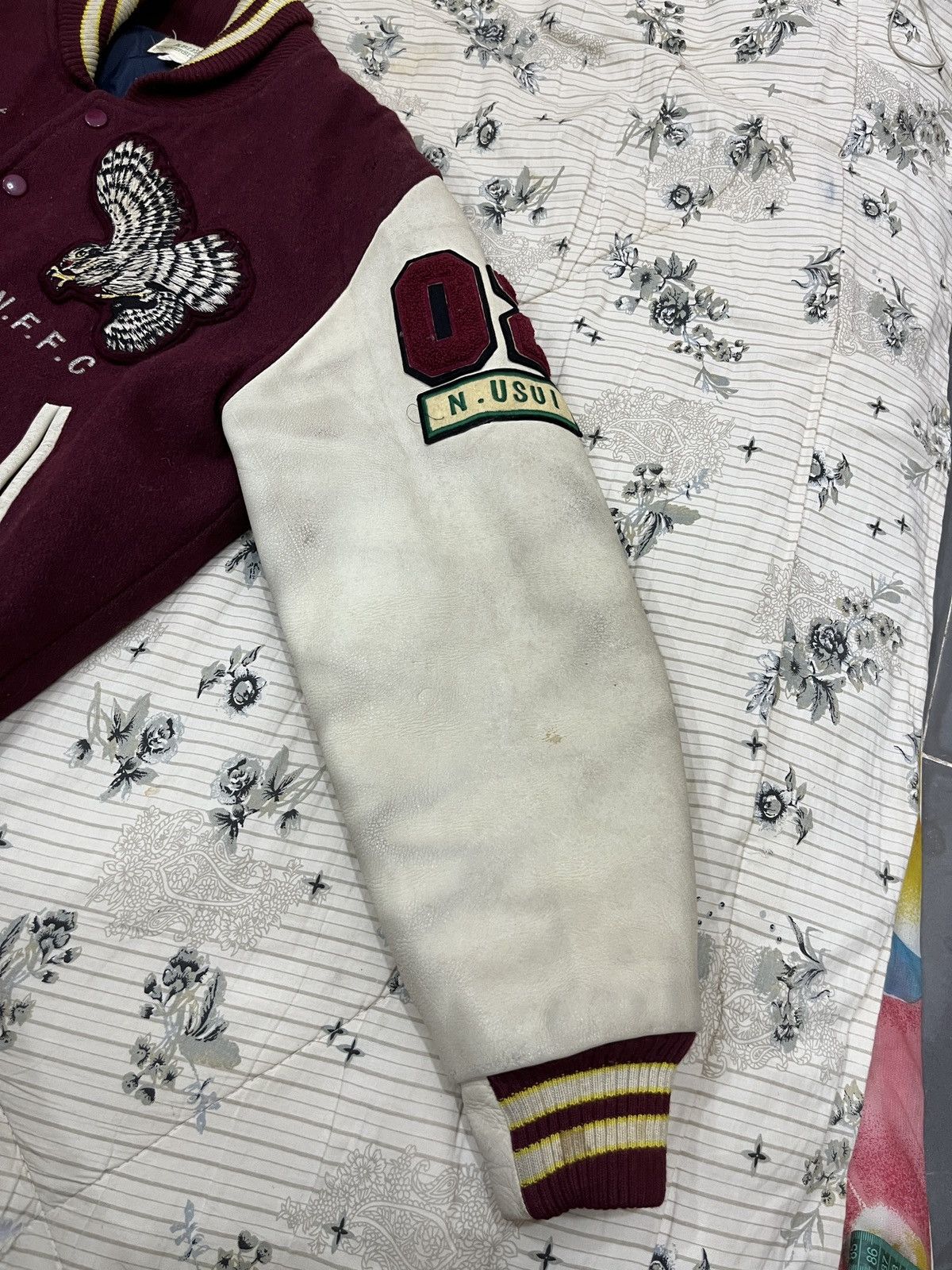 Japanese Brand (Xxx). 🔥🔥🔥STEALS JAPANESE WILD FELLOWS VARSITY JACKET Size US M / EU 48-50 / 2 - 14 Thumbnail