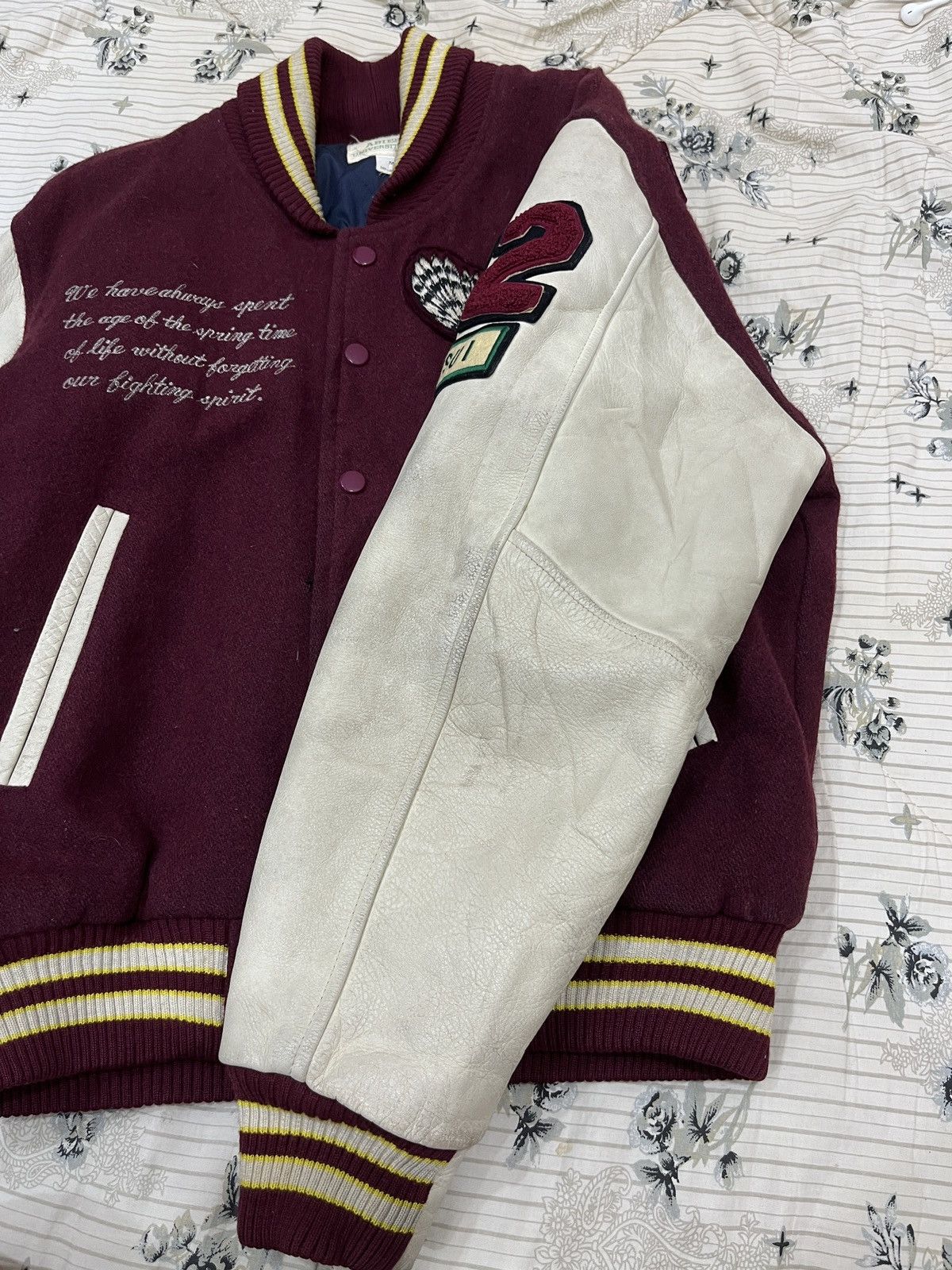 Japanese Brand (Xxx). 🔥🔥🔥STEALS JAPANESE WILD FELLOWS VARSITY JACKET Size US M / EU 48-50 / 2 - 15 Thumbnail