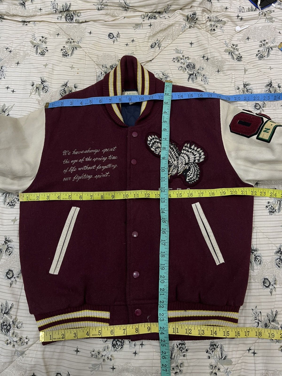 Japanese Brand (Xxx). 🔥🔥🔥STEALS JAPANESE WILD FELLOWS VARSITY JACKET Size US M / EU 48-50 / 2 - 21 Thumbnail
