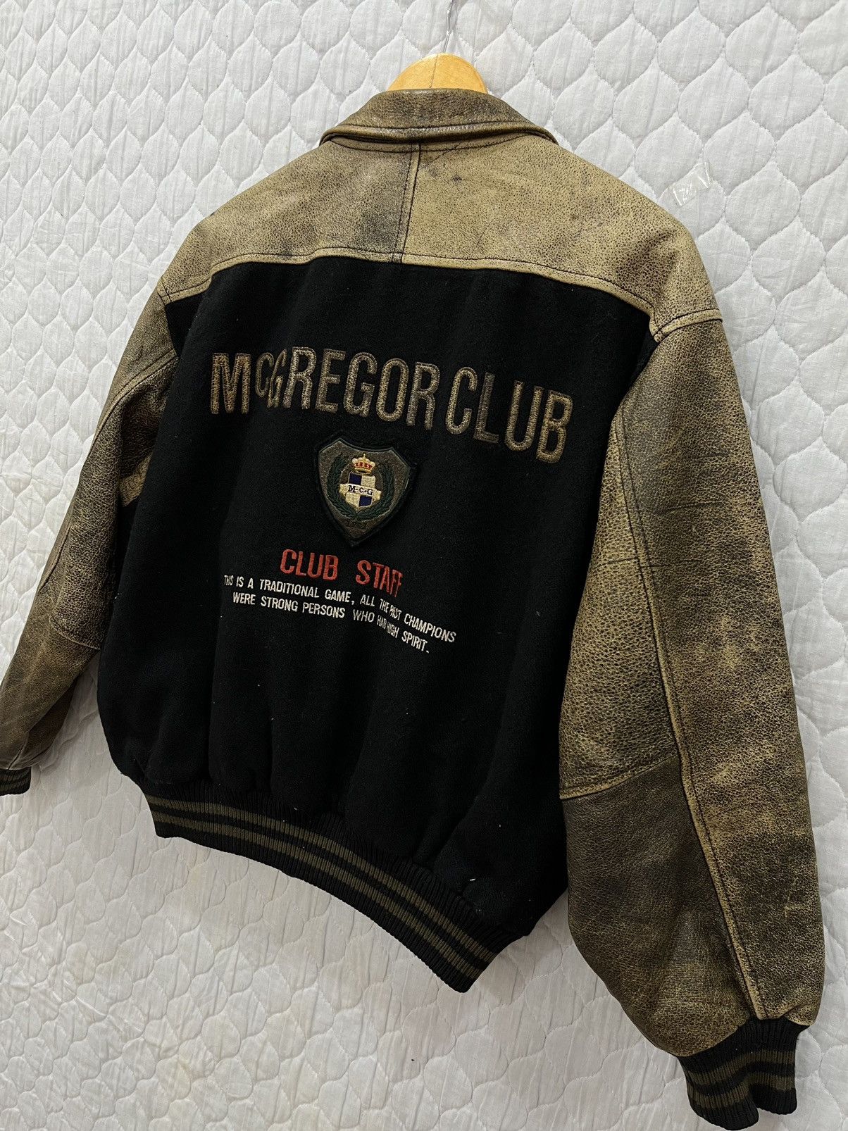 McGregor (Jj). VINTAGE MCGREGOR VARSITY BOMBER JACKET Size US M / EU 48-50 / 2 - 3 Thumbnail