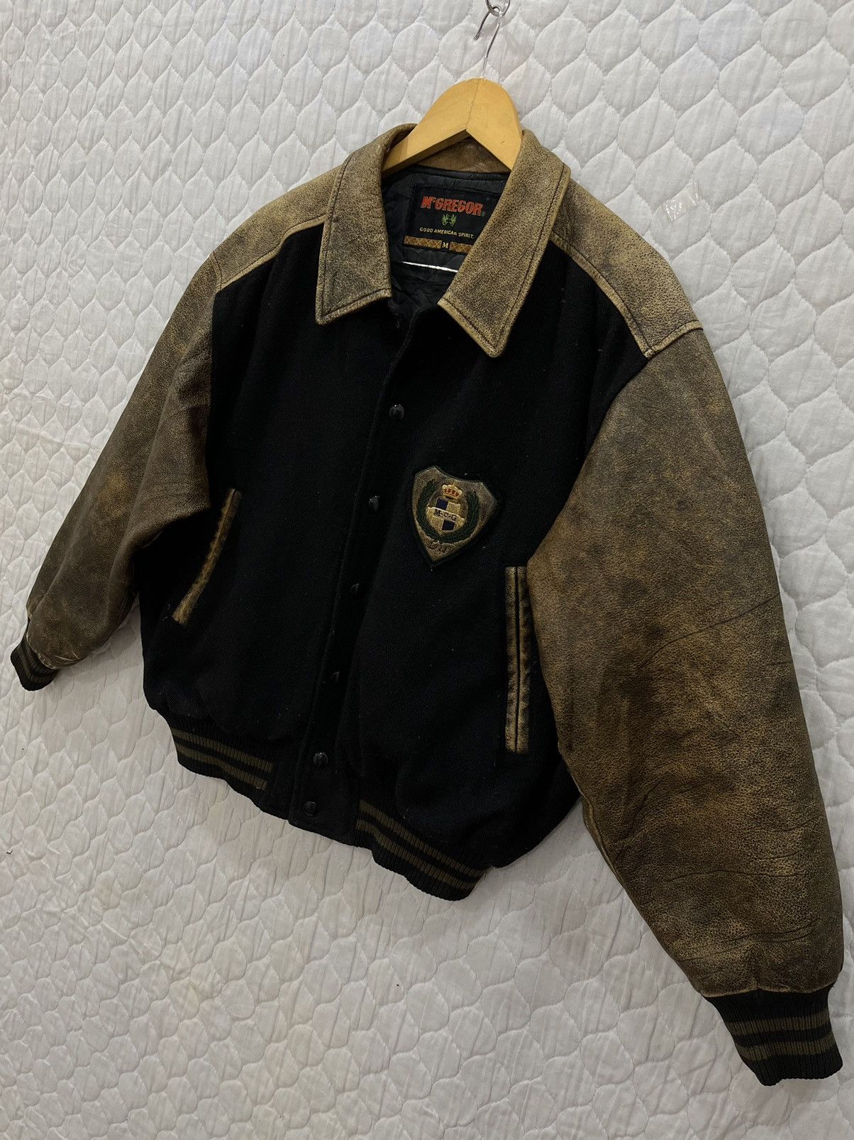 McGregor (Jj). VINTAGE MCGREGOR VARSITY BOMBER JACKET Size US M / EU 48-50 / 2 - 7 Thumbnail