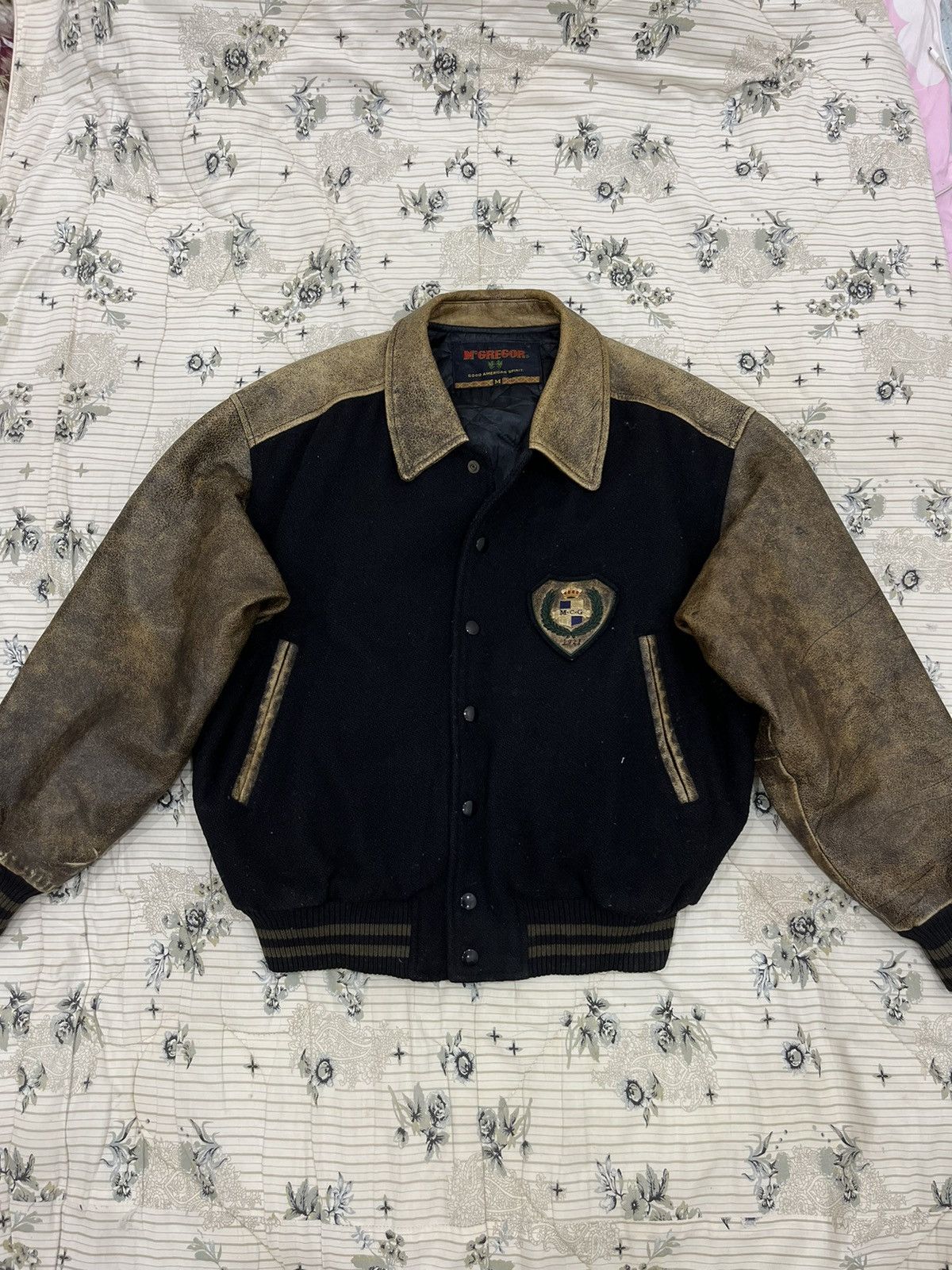 McGregor (Jj). VINTAGE MCGREGOR VARSITY BOMBER JACKET Size US M / EU 48-50 / 2 - 13 Thumbnail