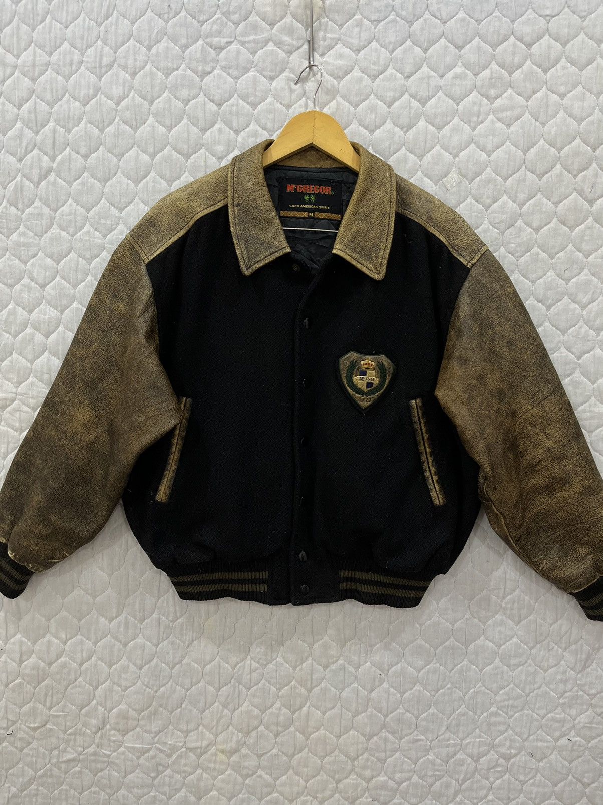 McGregor (Jj). VINTAGE MCGREGOR VARSITY BOMBER JACKET Size US M / EU 48-50 / 2 - 4 Thumbnail