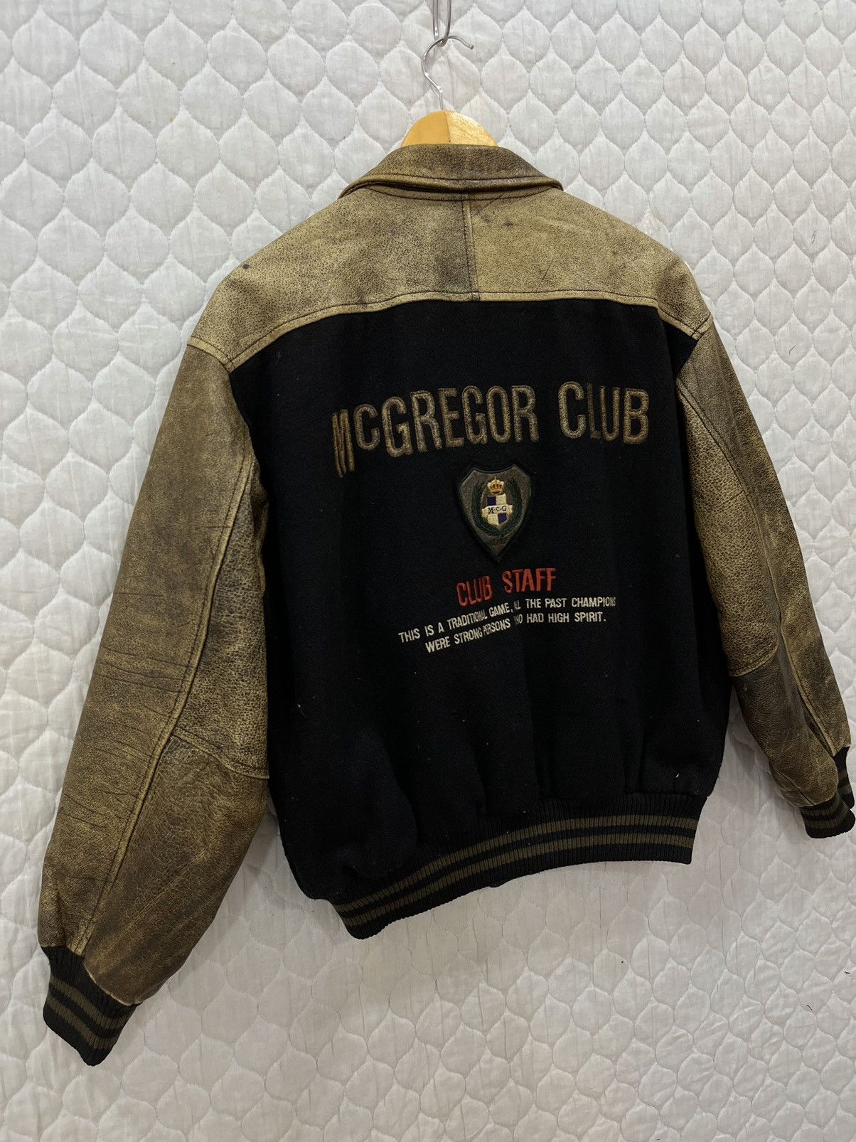 McGregor (Jj). VINTAGE MCGREGOR VARSITY BOMBER JACKET Size US M / EU 48-50 / 2 - 2 Thumbnail