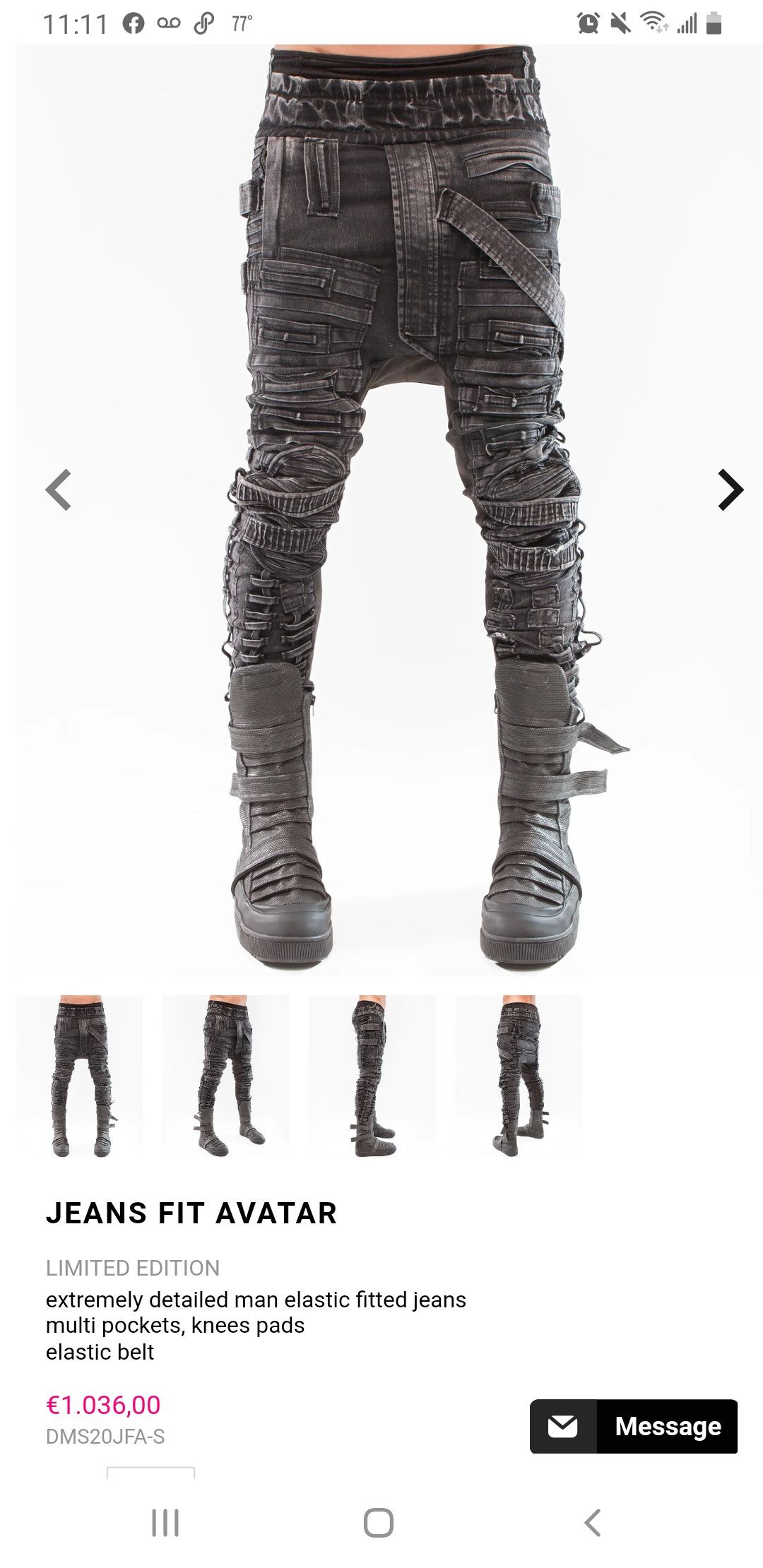 Demobaza Demobaza avatar jeans | Grailed