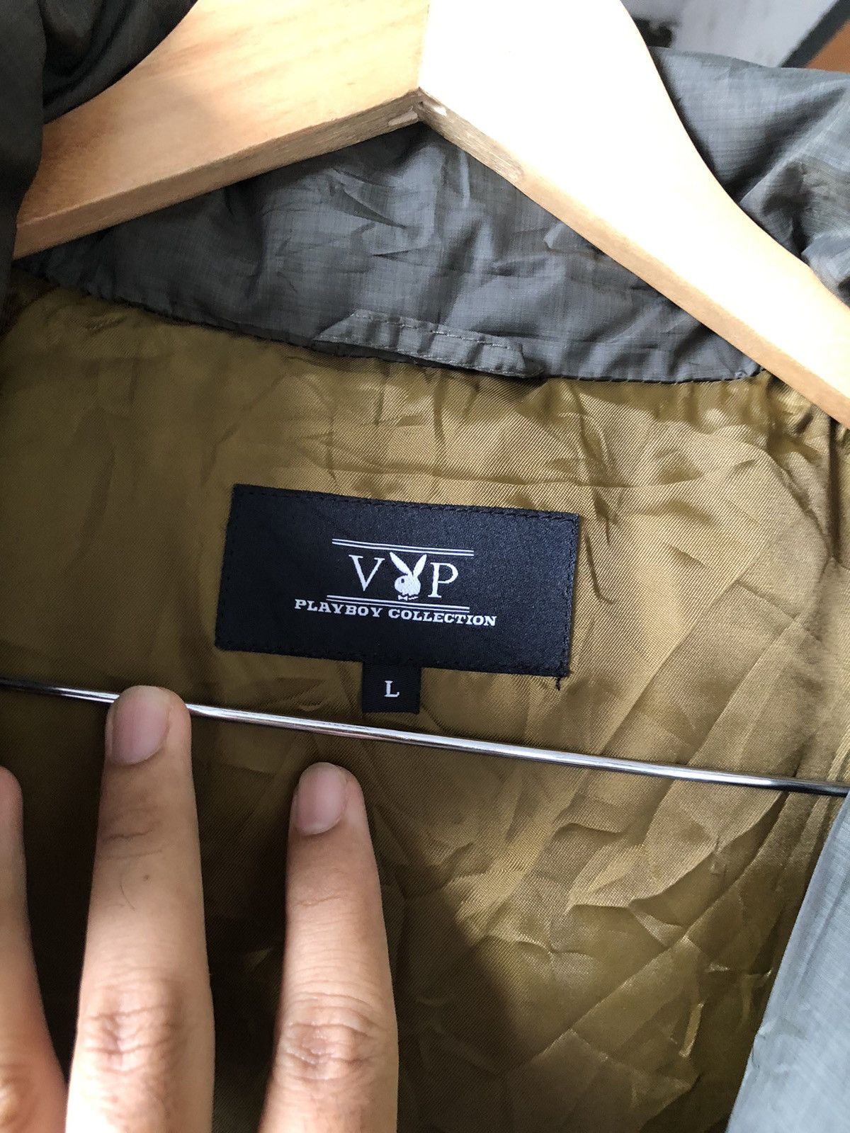 Playboy VIP Playboy Collection Puffer Parka Jacket Army Green Size US L / EU 52-54 / 3 - 14 Thumbnail