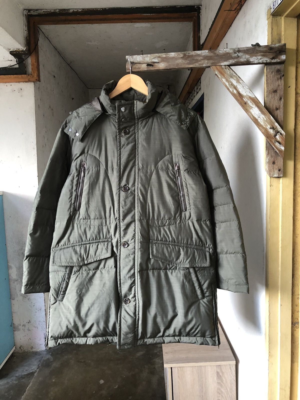Playboy VIP Playboy Collection Puffer Parka Jacket Army Green Size US L / EU 52-54 / 3 - 3 Thumbnail