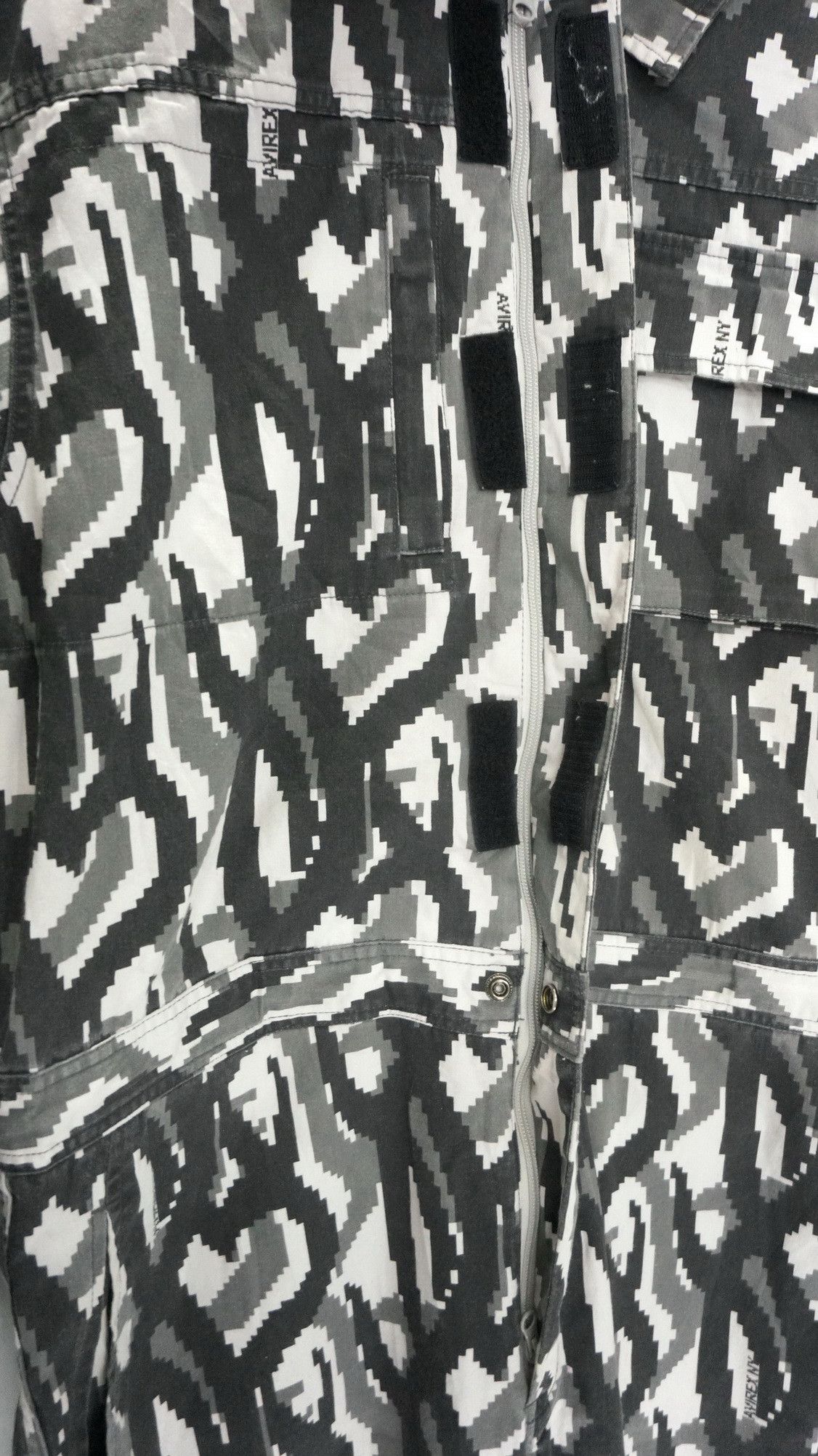 Avirex 🎌🎌 Rare! AVIREX Podlesok Camo Coverall Size US 38 / EU 54 - 7 Thumbnail