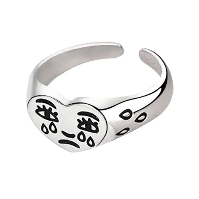 Jewelry × Vintage Crying heart ring Size ONE SIZE - 5 Thumbnail