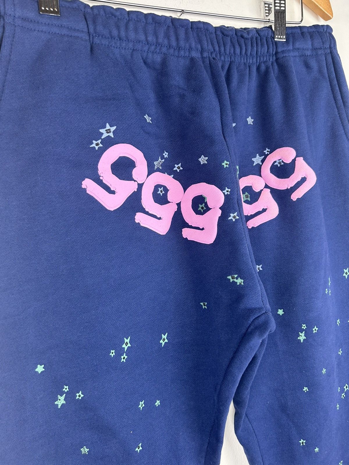 Sp5der × Young Thug Spider Worldwide Angel Number Sweatpants Size US 32 / EU 48 - 2 Thumbnail