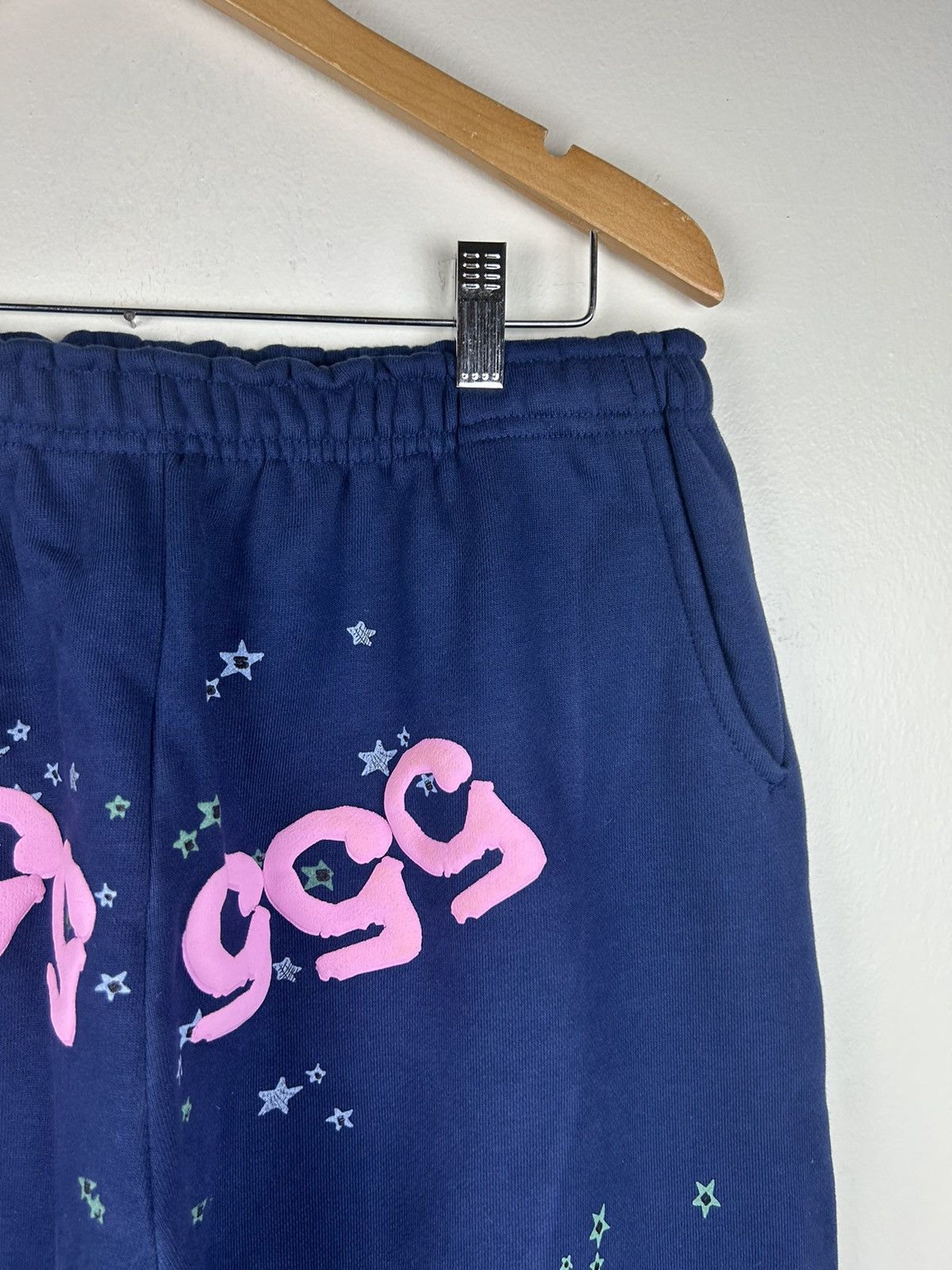 Sp5der × Young Thug Spider Worldwide Angel Number Sweatpants Size US 32 / EU 48 - 4 Thumbnail