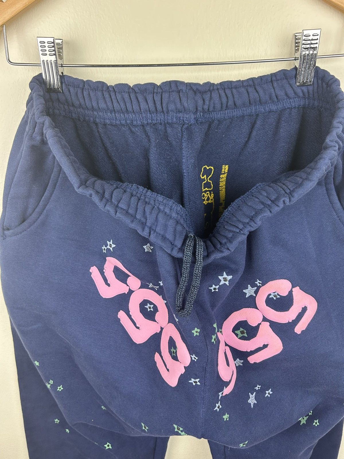 Sp5der × Young Thug Spider Worldwide Angel Number Sweatpants Size US 32 / EU 48 - 7 Thumbnail