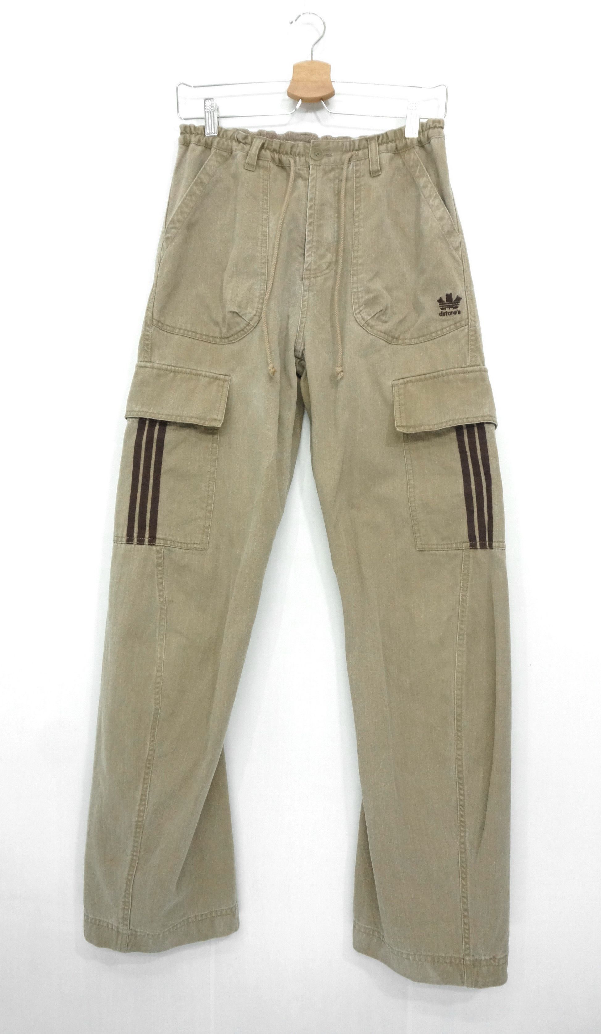 Japanese Brand 🔥 DRUG STORE'S Cargo Drawstring Pants Adidas Inspired Size US 30 / EU 46 - 2 Thumbnail