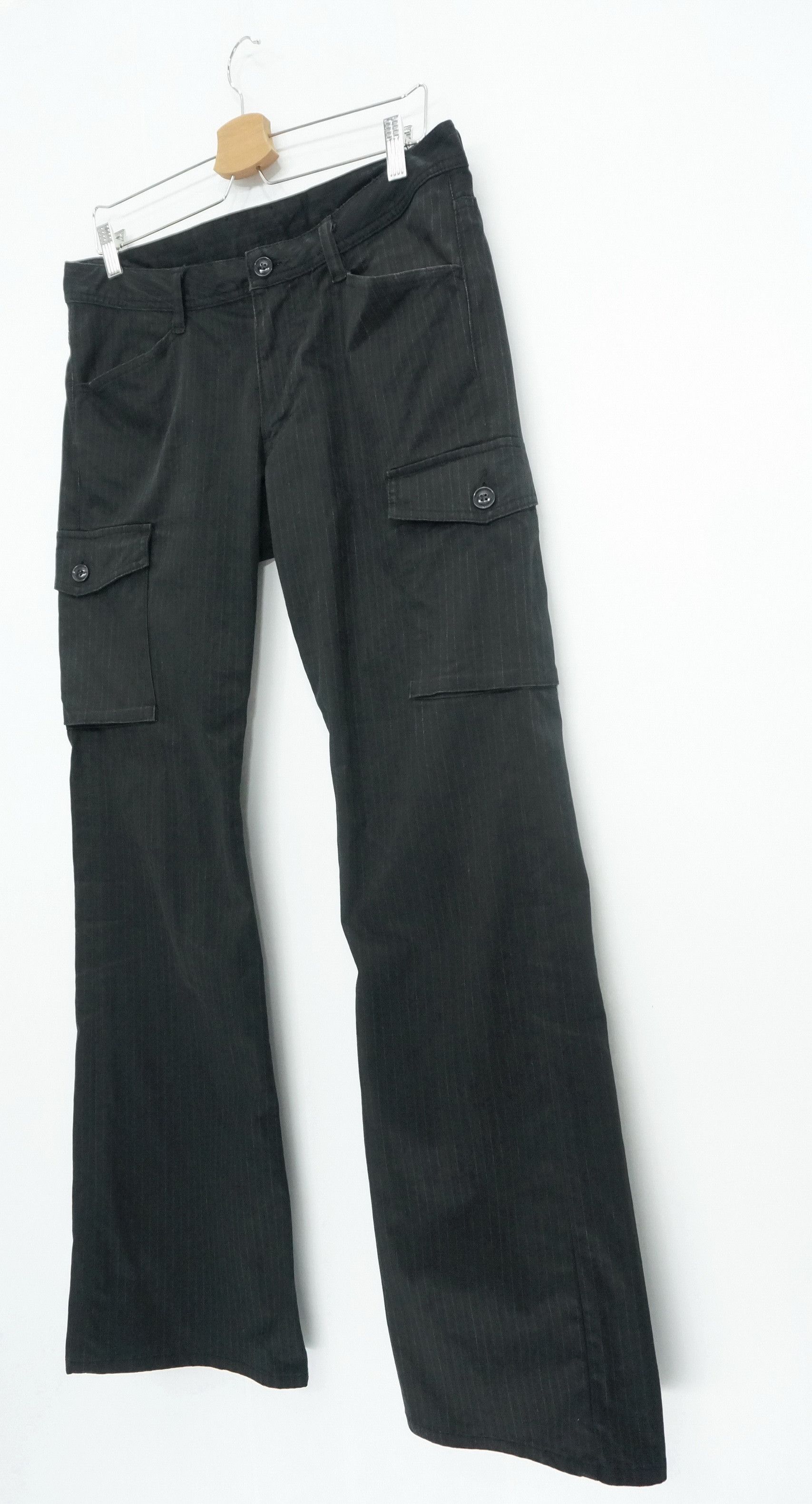 Japanese Brand 🔥Fire Flared🔥 MENS BIGI Japan Lowrise Cargo pants Size US 31 - 1 Thumbnail