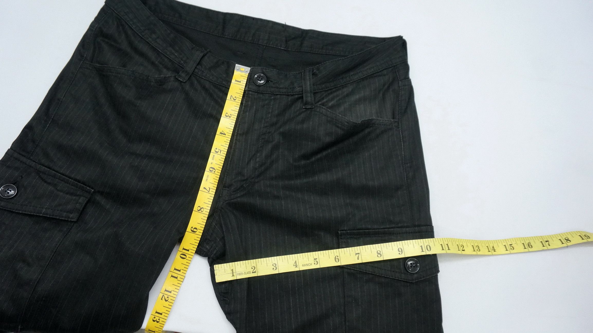 Japanese Brand 🔥Fire Flared🔥 MENS BIGI Japan Lowrise Cargo pants Size US 31 - 13 Thumbnail