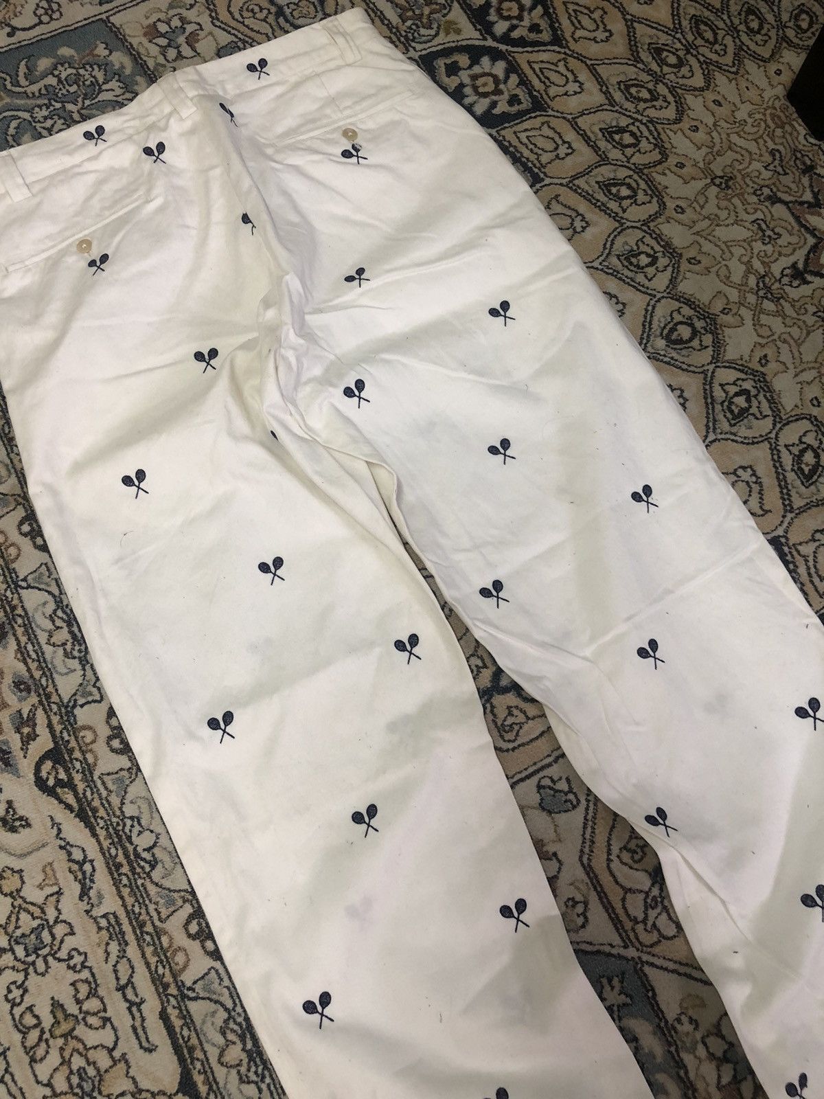 Polo Ralph Lauren Rare❗️Vintage Polo Ralph Lauren Full Print Pants Size US 32 / EU 48 - 12 Thumbnail